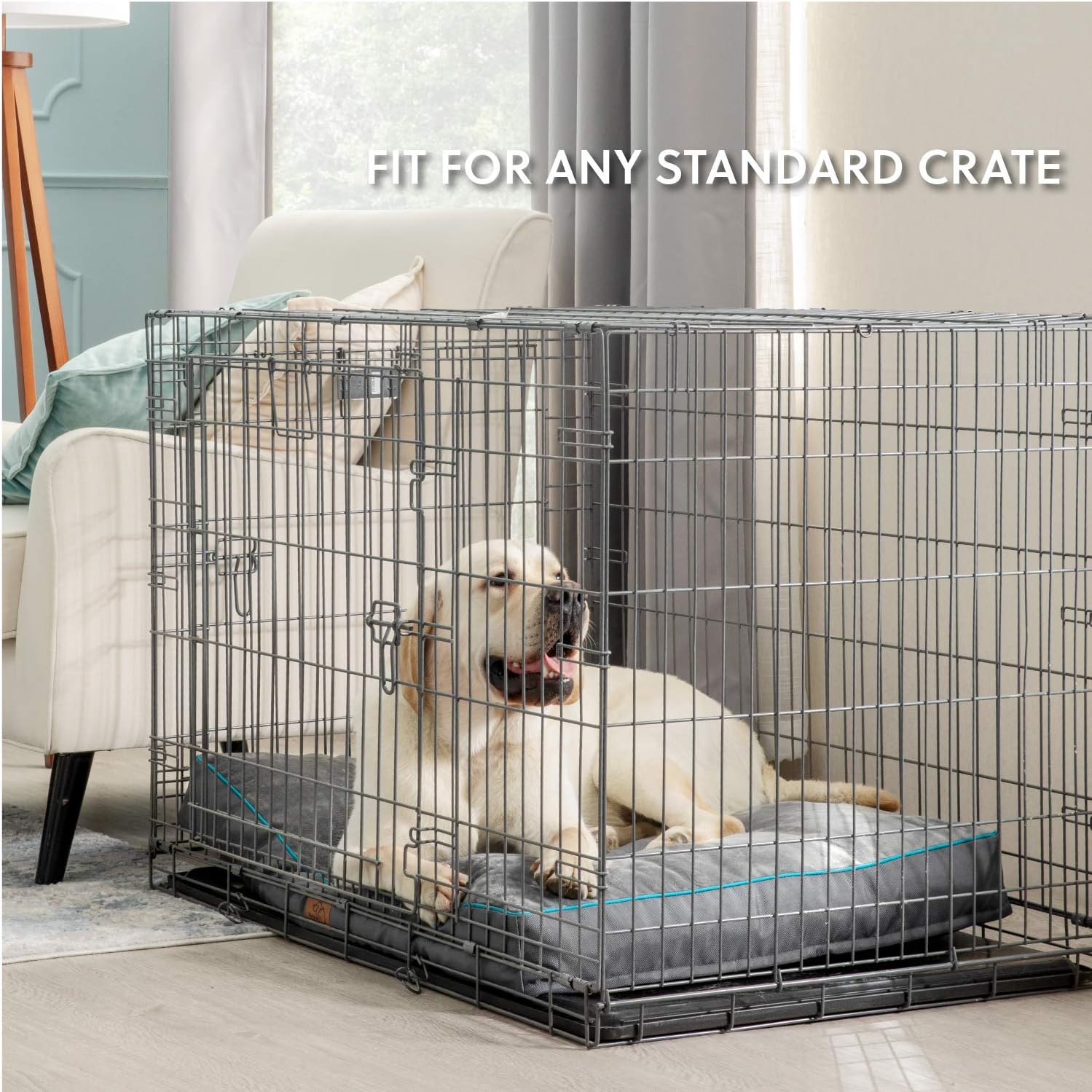 Bedsure Washable Dog Beds Large Sized Dog - 3 Inch Thicken Up to 80lbs