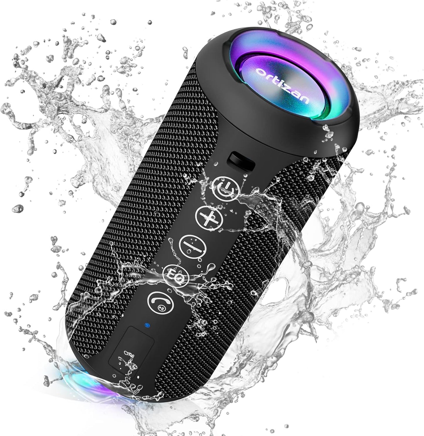 Ortizan Portable Bluetooth Speaker (1nd Gen), IPX7 Waterproof, Wireles
