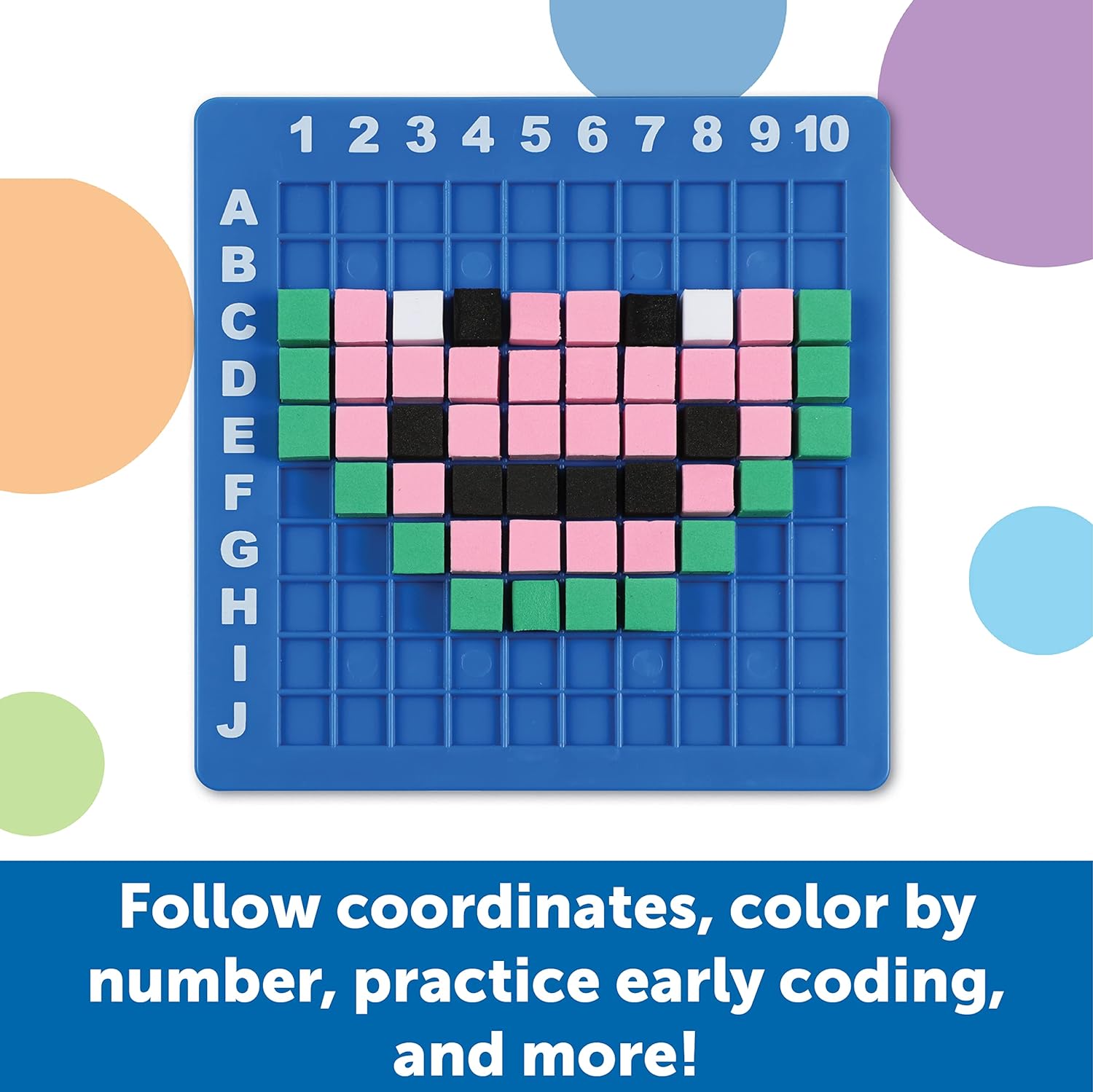Learning Resources STEM Explorers Pixel Art Challenge - Science Kits &