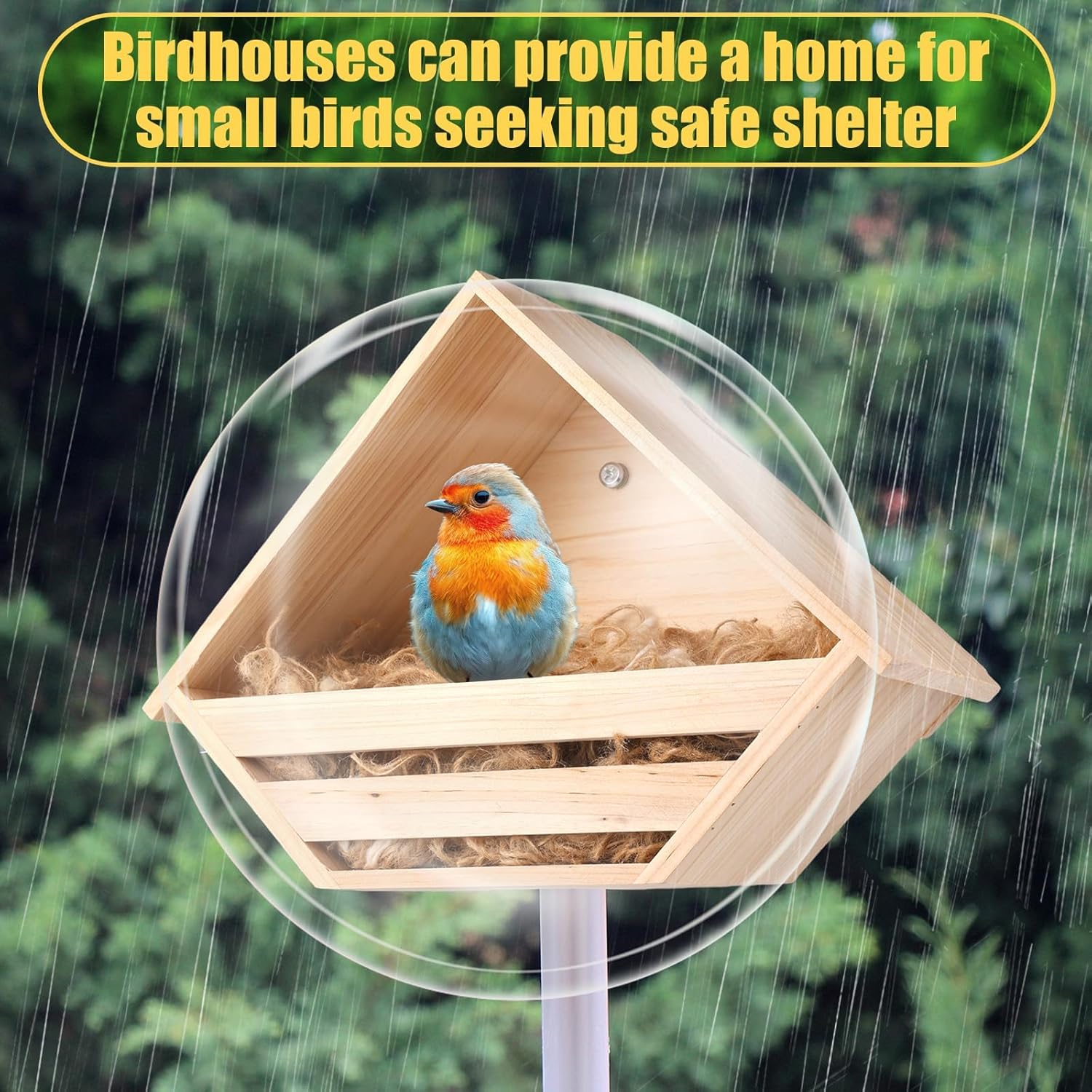 Cedar Dove Nesting Box Mourning Dove Nesting Box Bird Nesting Material