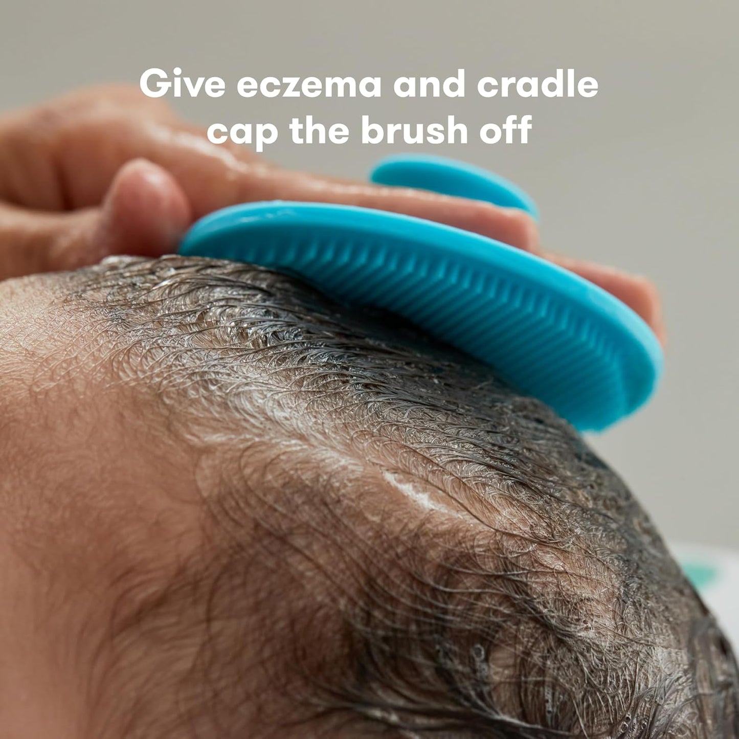 Frida Baby DermaFrida The SkinSoother Baby Bath Brush, Cradle Cap Brus