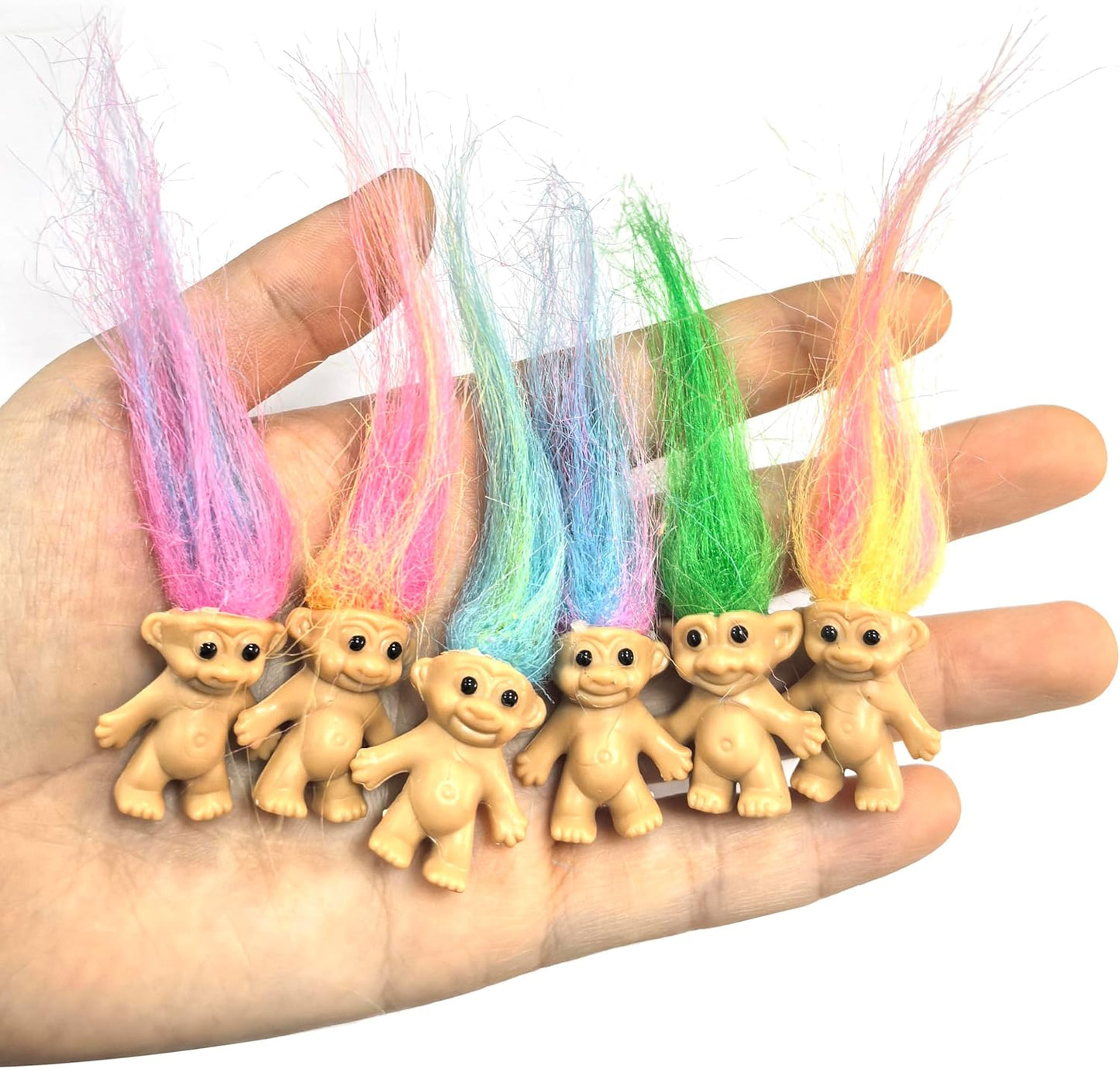 24 PCS Prefilled Easter Eggs with Mini Toys Inside Vintage Lucky Dolls Action Figures for Kids Boys Girls Easter Basket Stuffers Party Favors Easter Egg Fillers Hunt
