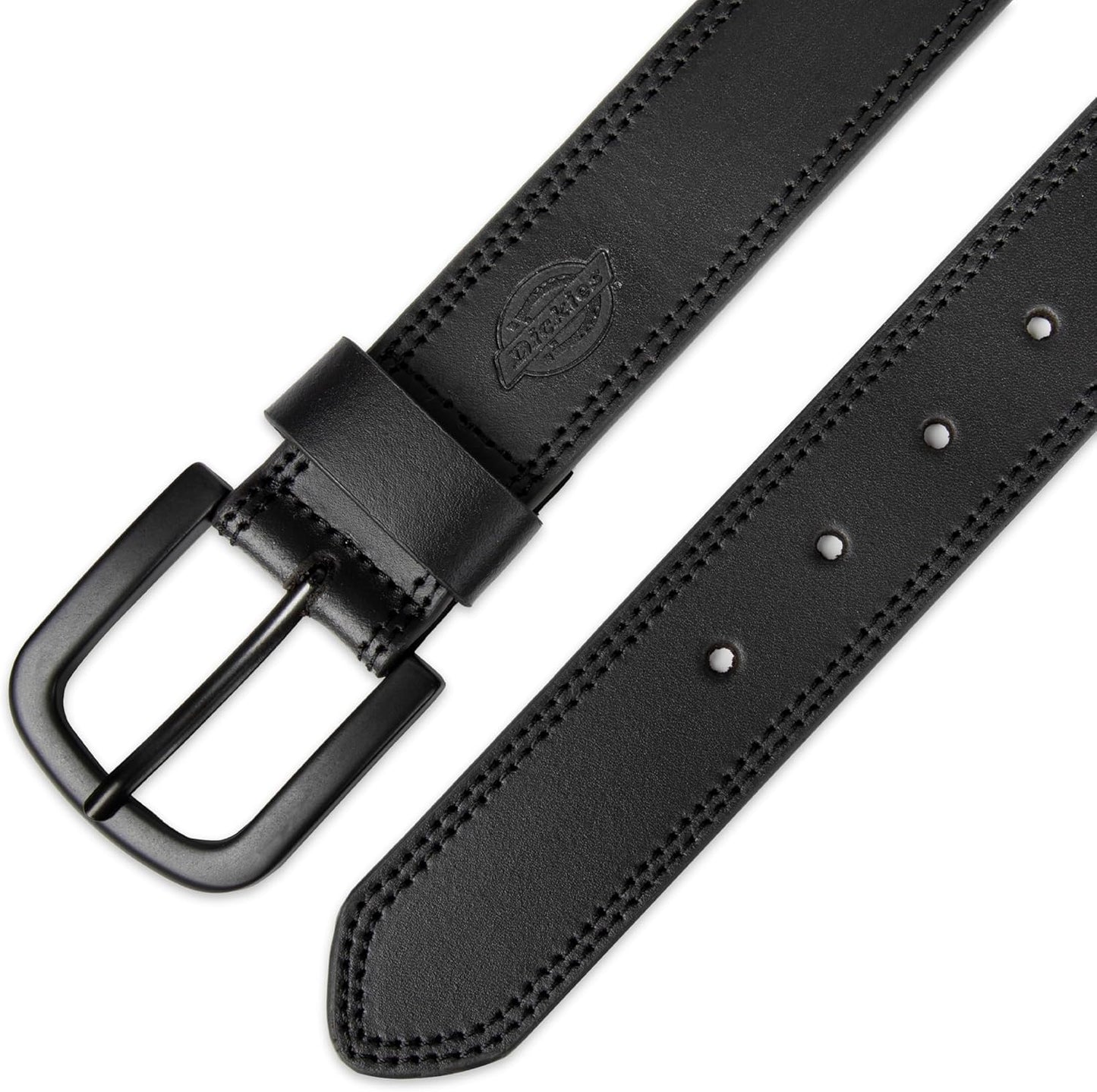 Dickies mens Genuine Leather Belt – Durable Casual Style, Regular & Bi
