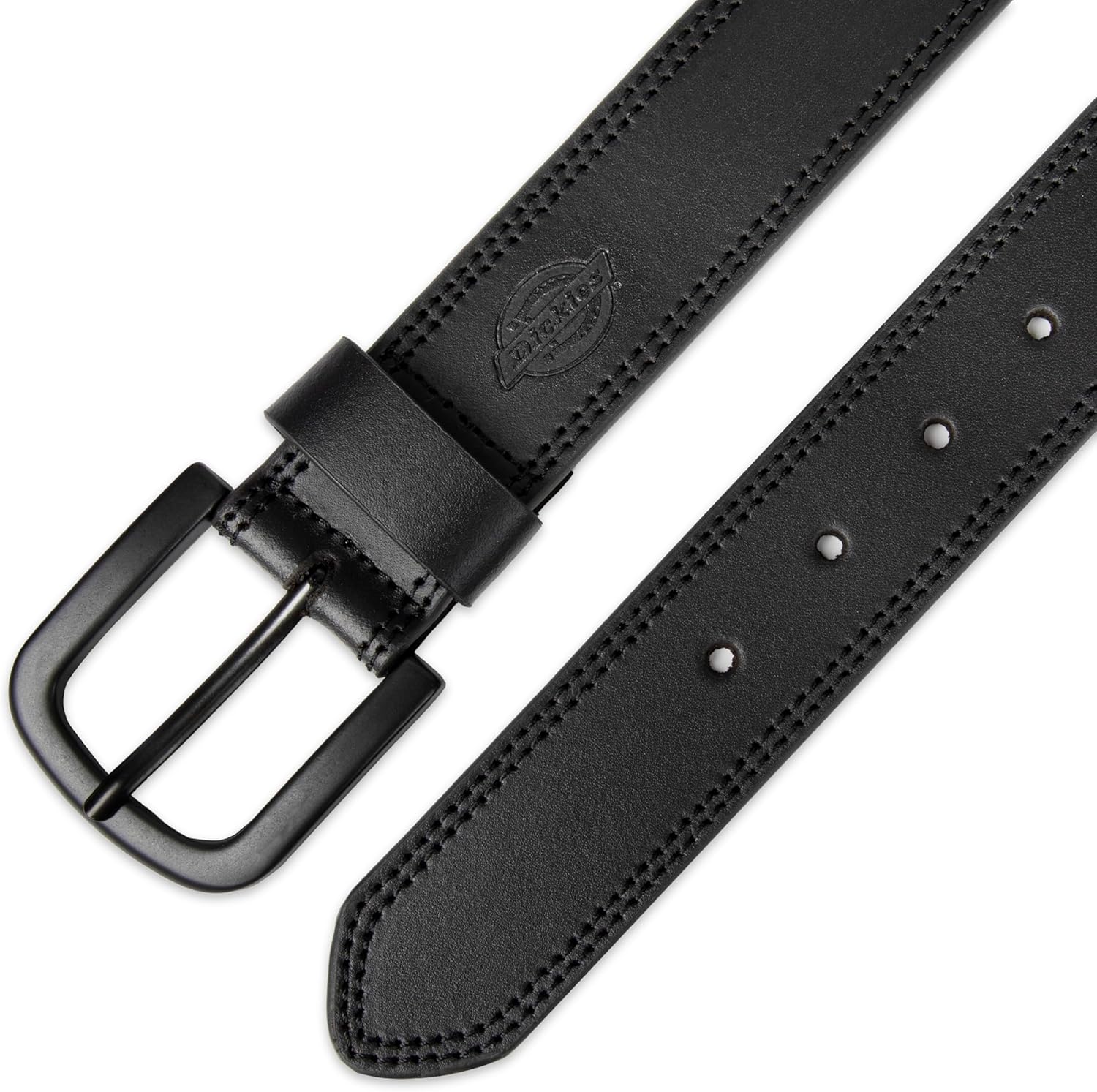 Dickies mens Genuine Leather Belt – Durable Casual Style, Regular & Bi