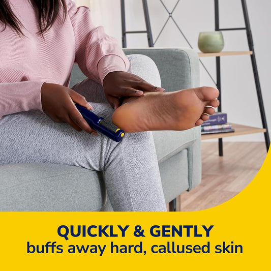 Dr. Scholl's Callus Remover Electronic Foot File, Electric Hard Skin R