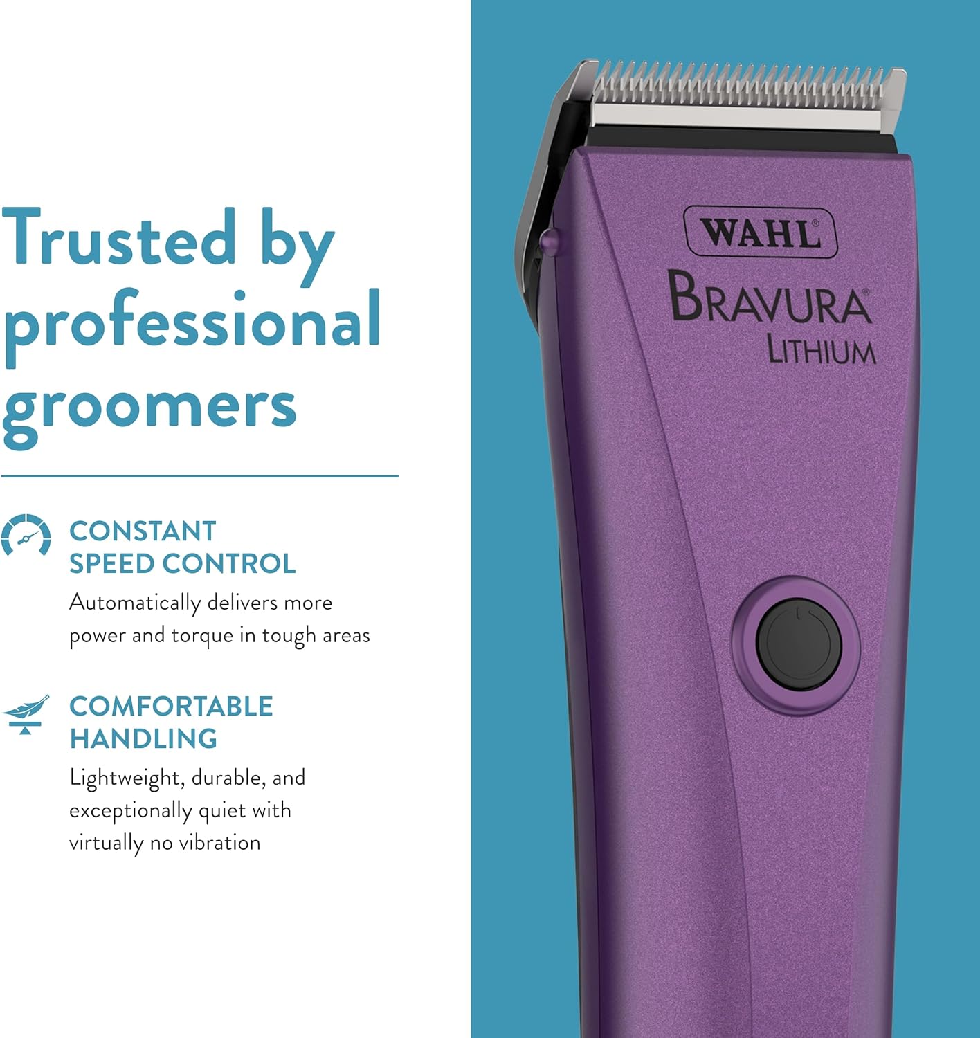 Wahl Professional Animal Bravura Pet, Dog, Cat, and Horse Corded/Cordl