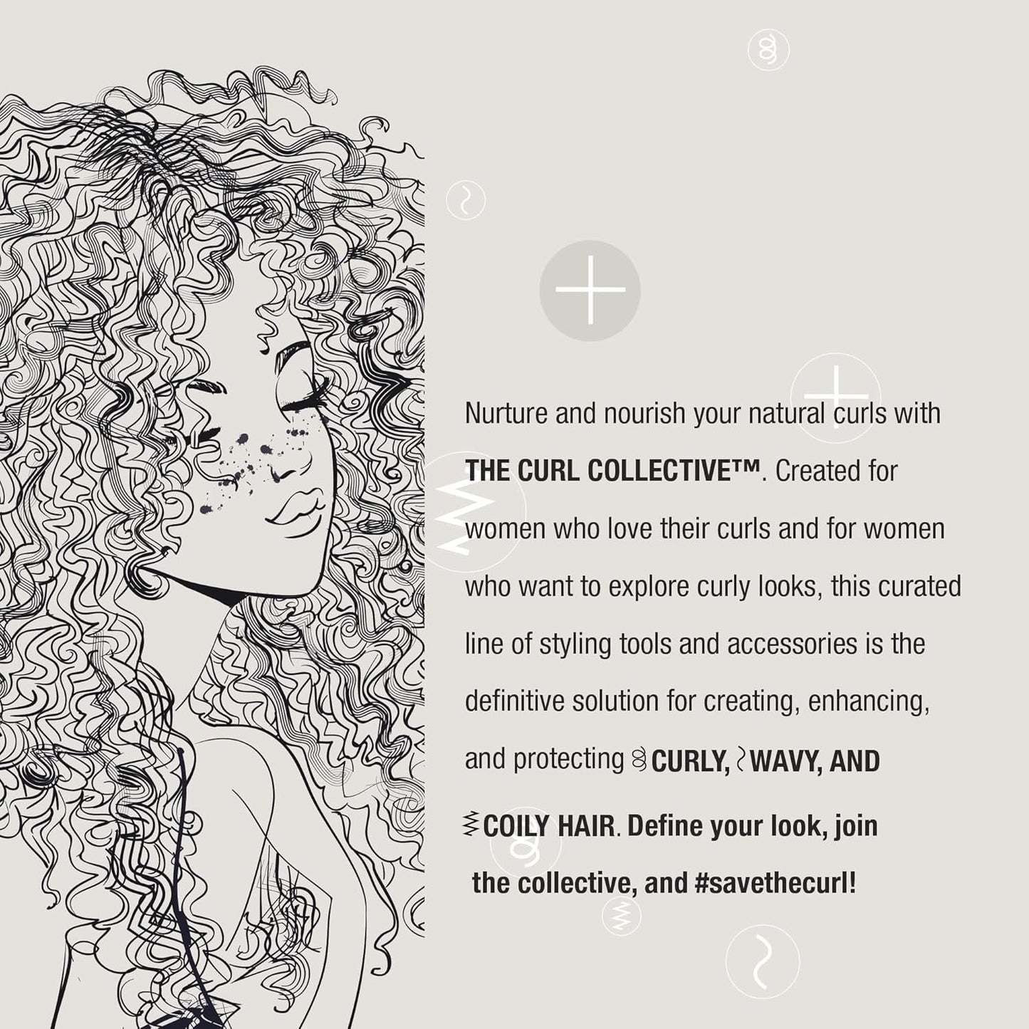 Conair The Curl Collective 3-in-1 Blowout Kit, 3 Interchangeable Brush