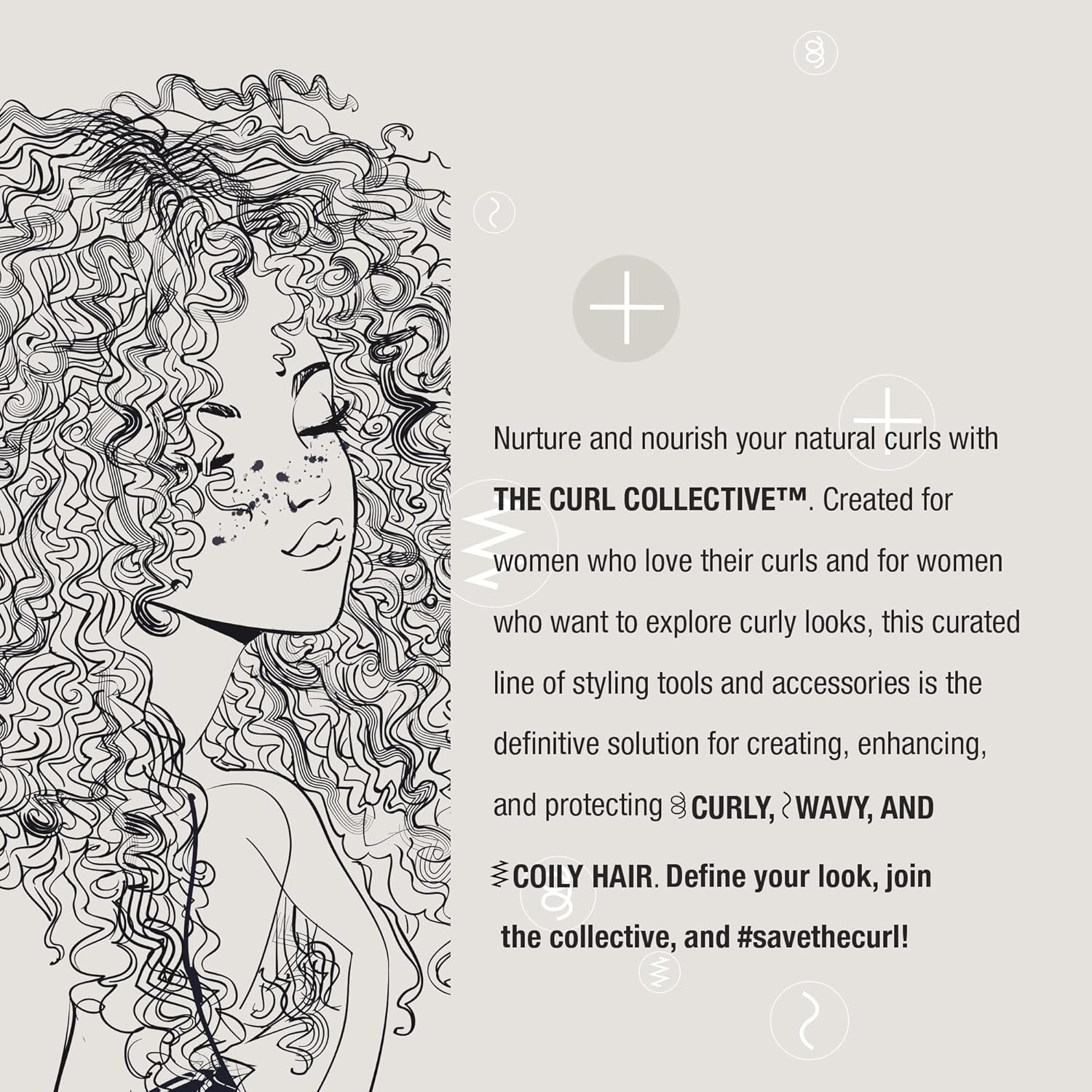Conair The Curl Collective 3-in-1 Blowout Kit, 3 Interchangeable Brush