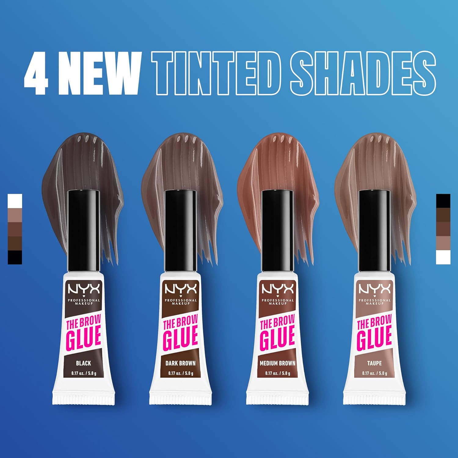 NYX PROFESSIONAL MAKEUP The Brow Glue, Extreme Hold Eyebrow Gel - Clea