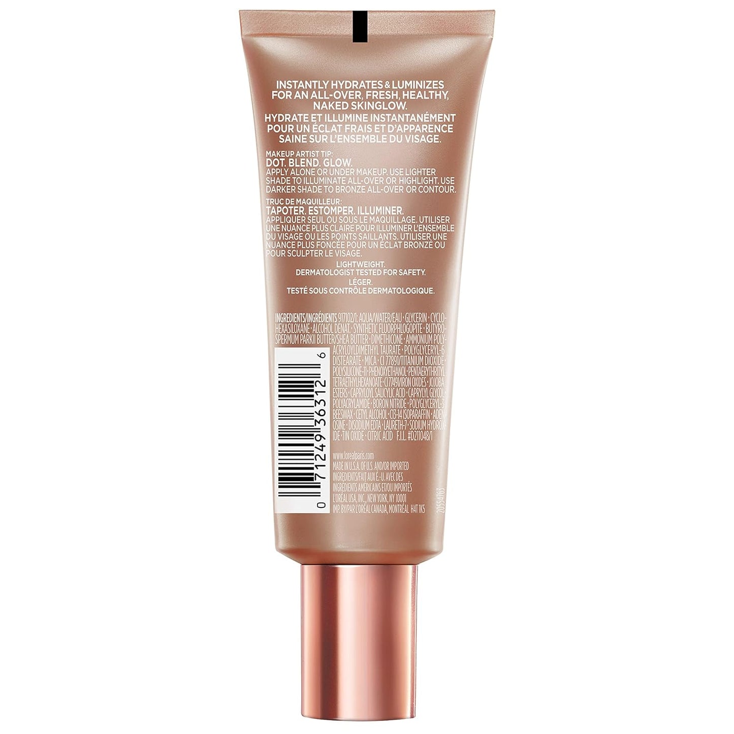 L'Oreal Paris Makeup True Match Lumi Glotion, Natural Glow Enhancer, I