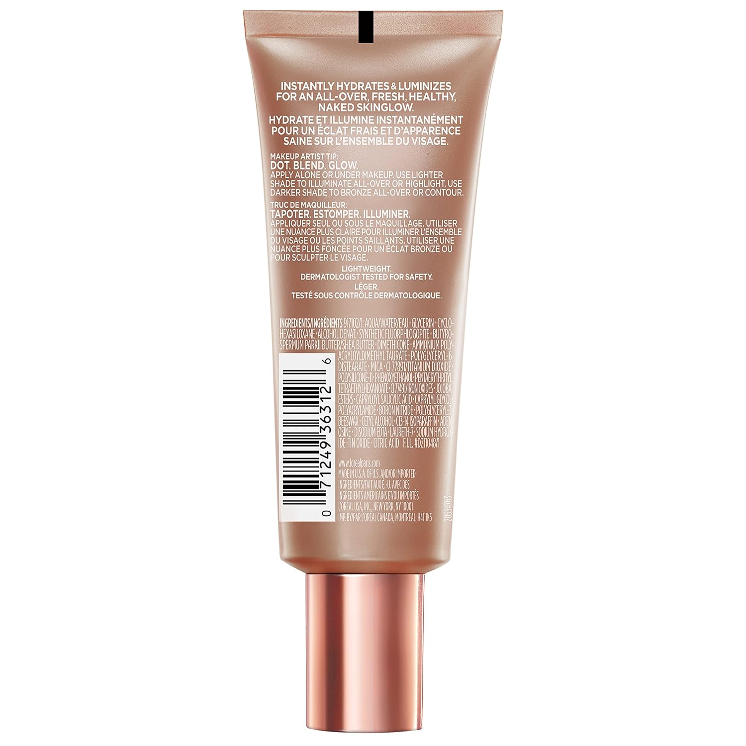 L'Oreal Paris Makeup True Match Lumi Glotion, Natural Glow Enhancer, I