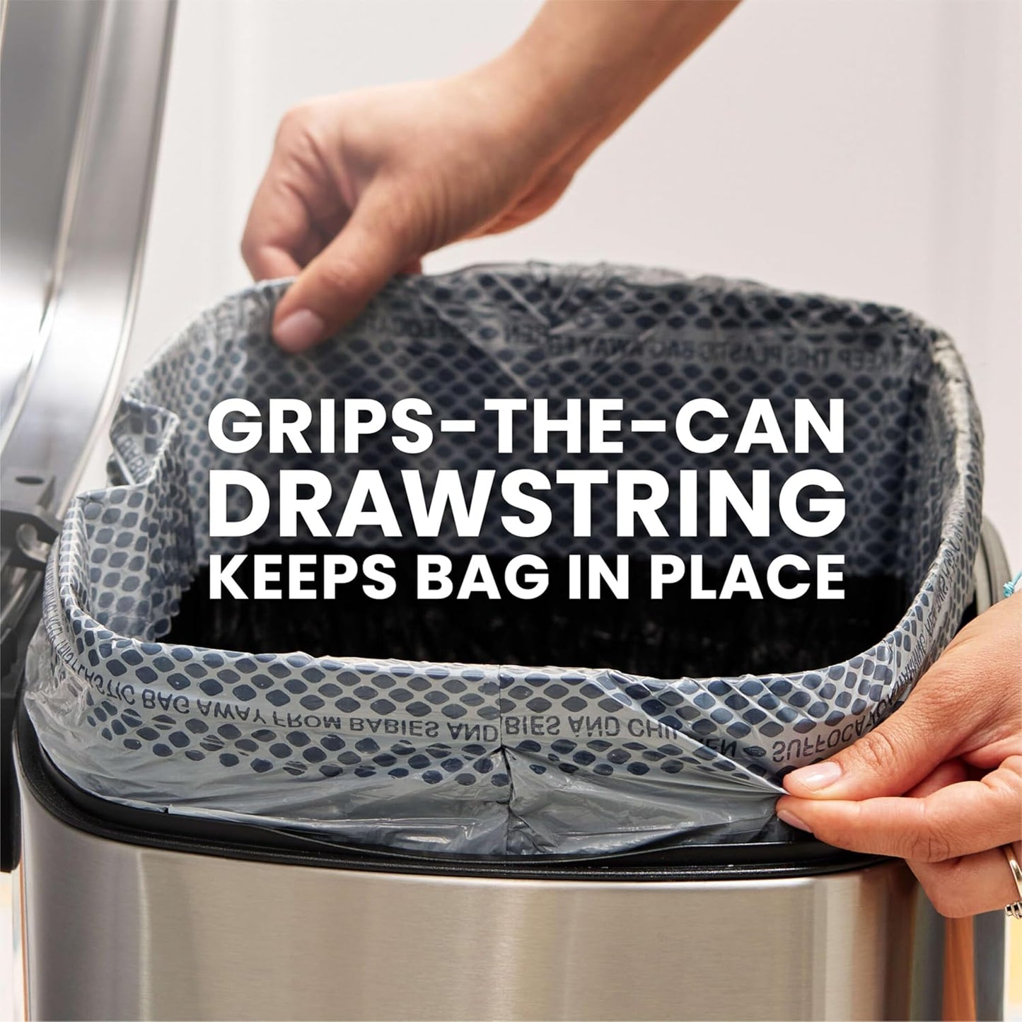Glad ForceFlex MaxStrength XL Kitchen Trash Bags, 20 Gal, Fresh Clean,