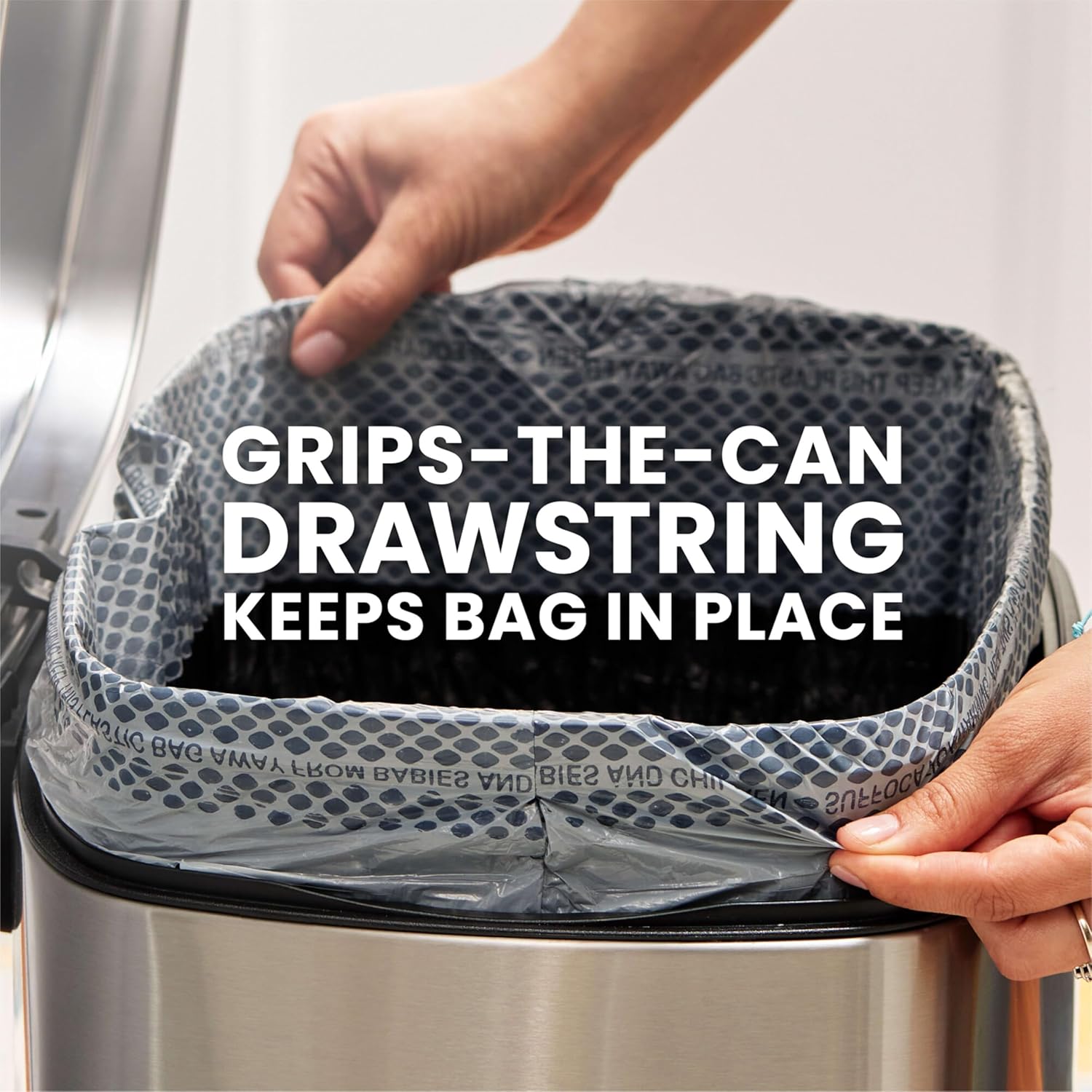 Glad ForceFlex MaxStrength XL Kitchen Trash Bags, 20 Gal, Fresh Clean,