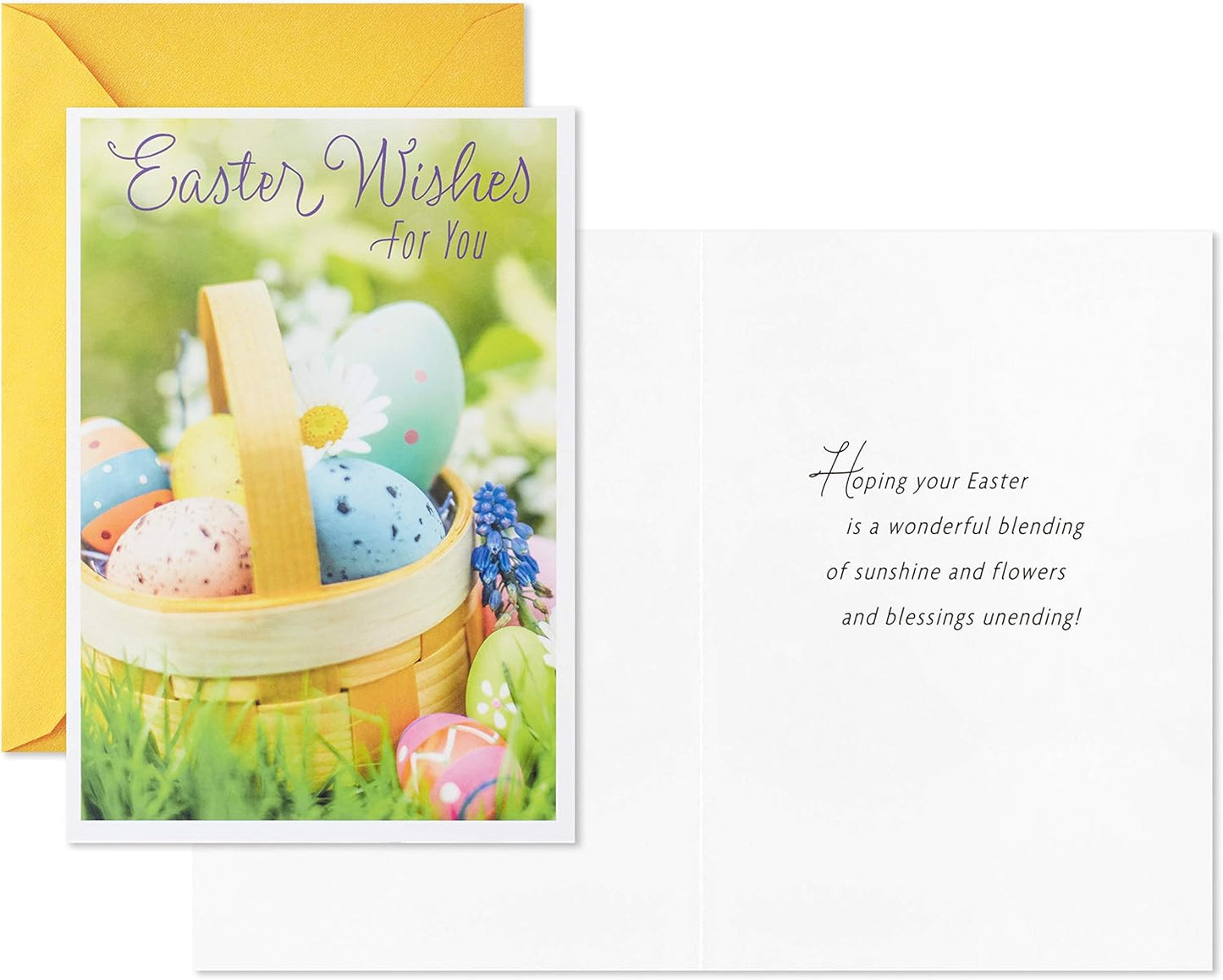 Hallmark Easter Cards Assortment, Fuzzy Wishes (8 Cards with Envelopes)