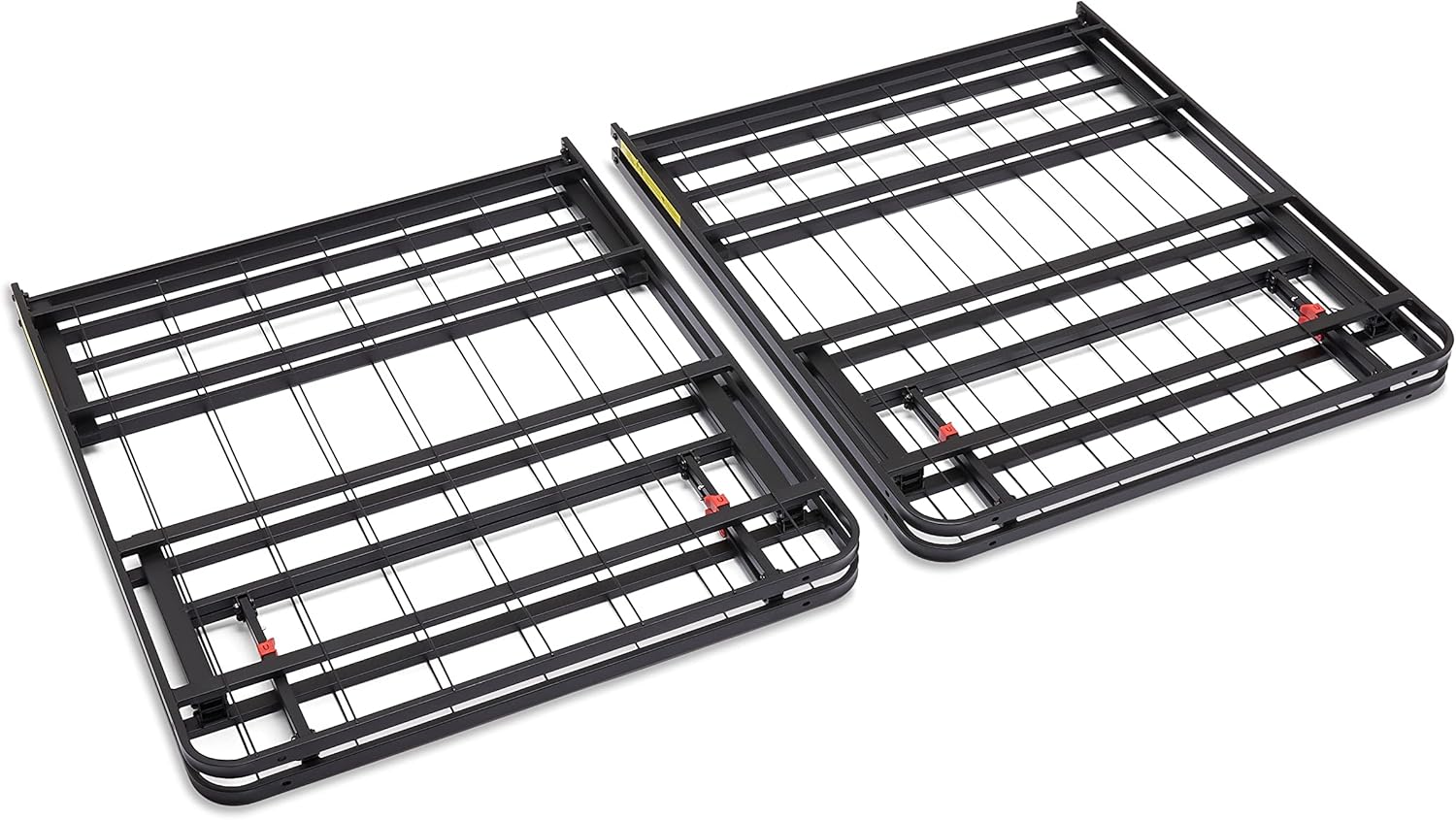 Amazon Basics Bed Frame with Storage, Foldable Metal Platform, Sturdy 