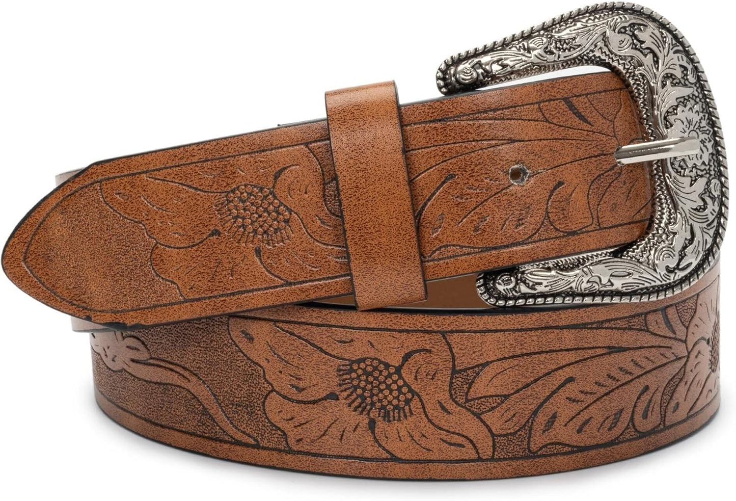 INOGIH Adjustable-Vintage-Western-Cowboy-Belt Women Men - Cowboy-Style