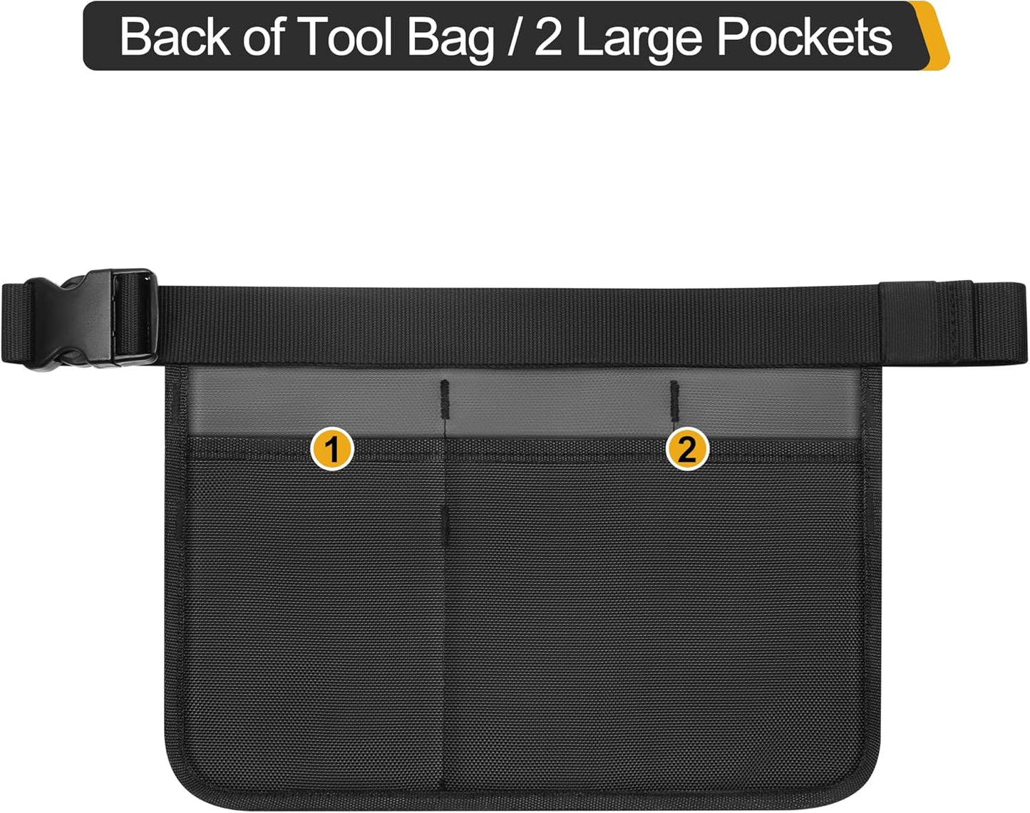 Garden Apron for Women, Adjustable Tool Belt with 8 Pockets - Heavy Du
