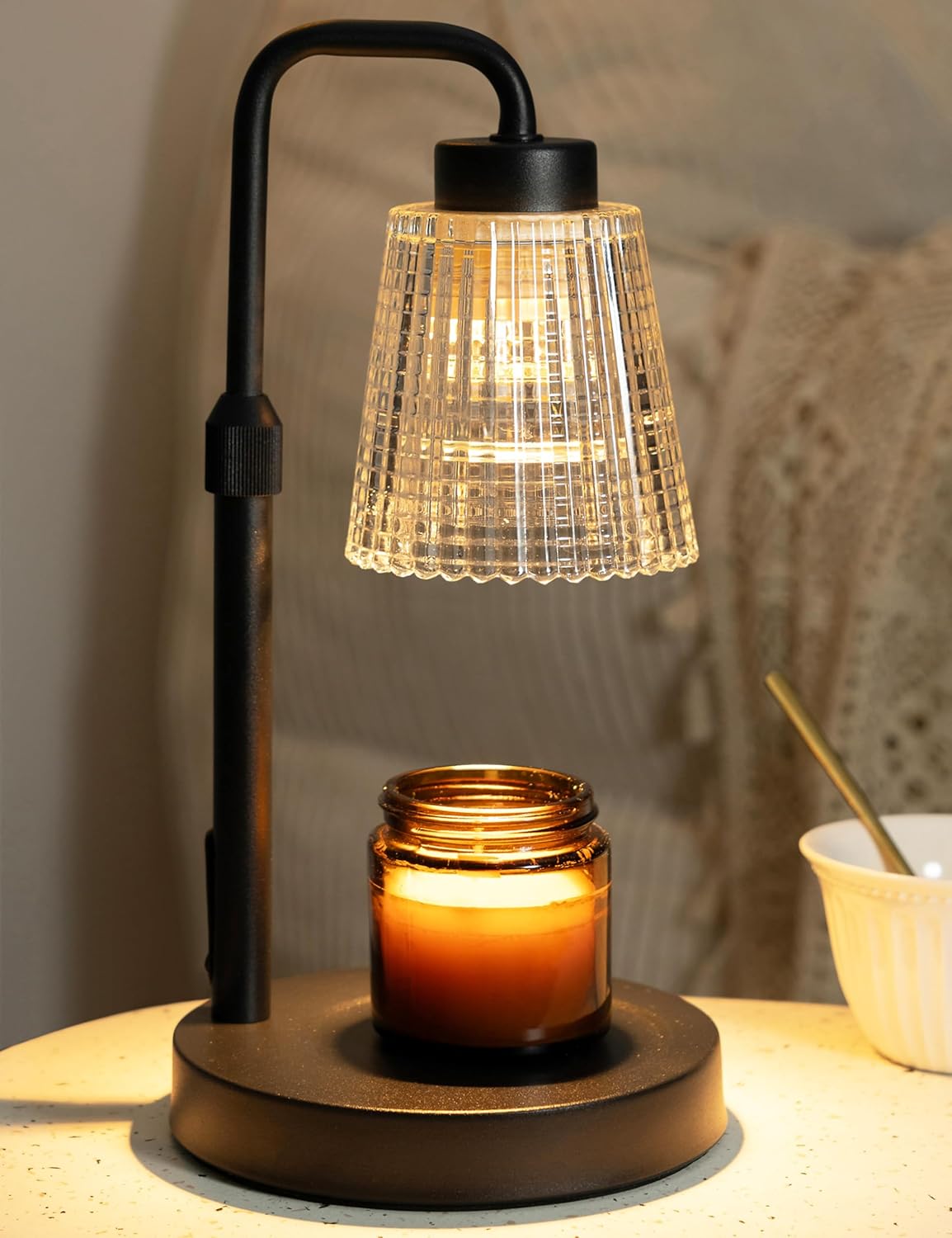 Candle Warmer Lamp with Timer Dimmable, Birthday Gifts for Women Mom, 