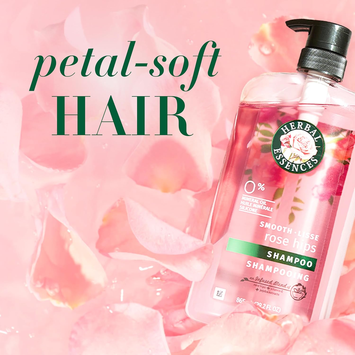 Herbal Essences Shampoo & Conditioner Set, Rose Hips - Smooth Collecti