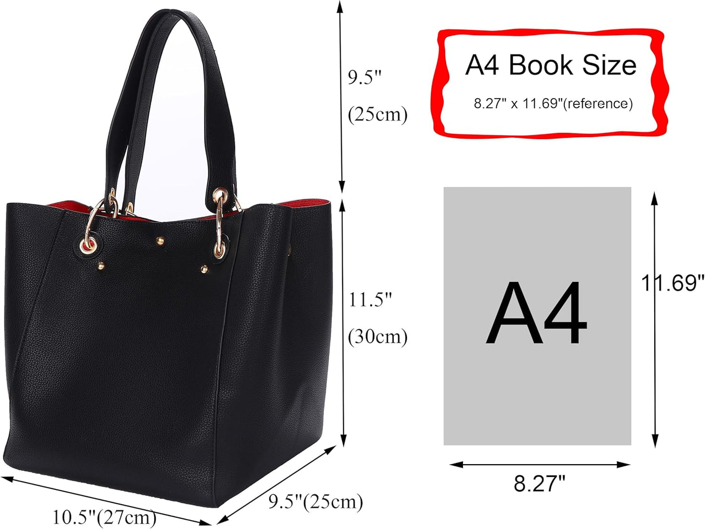 sqlp Large Work Tote Bag for Women Designer Purses and Handbags Big Bu
