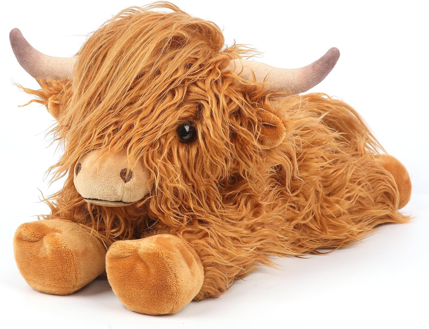 Highland Cow Stuffed Animals, Microwavable Stuffed Animals Heating Pad