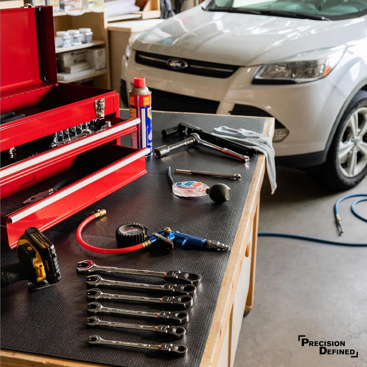 Precision Defined Professional Grade Tool Box Liner, Black | Tool Box 