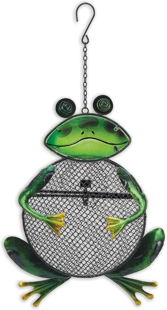 Sunset Vista Designs for The Birds Stained Glass Wire Mesh Birdfeeder,