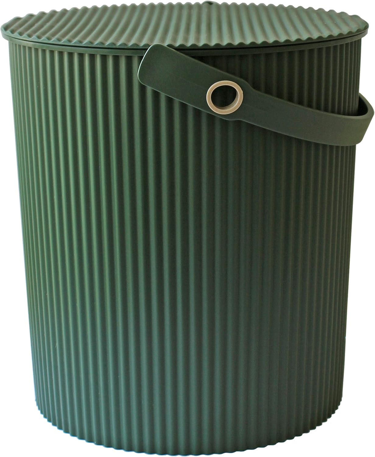 Yahata Kasei 234708 Garden Tool Bucket with Lid, Green, 5.3 gal (20 L)