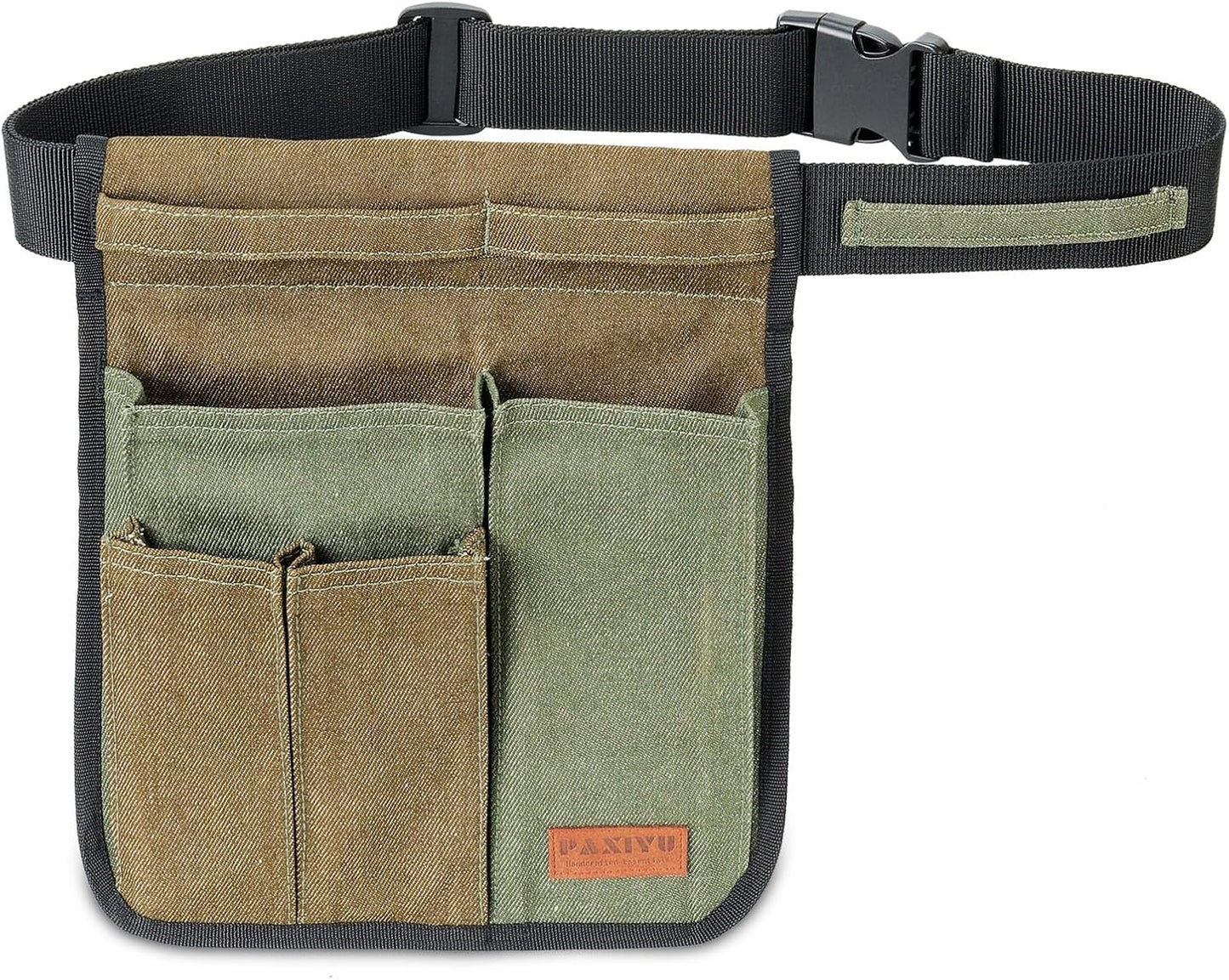 Garden Tool Belt for Men & Women, Denim Slim 4-Pocket Adjustable Garde