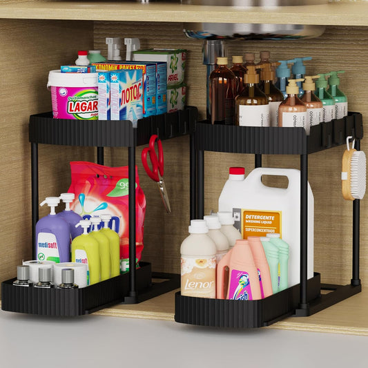 Multi-Purpose Pull-Out Storage Organizers, Under Sink/Cabinet Organize