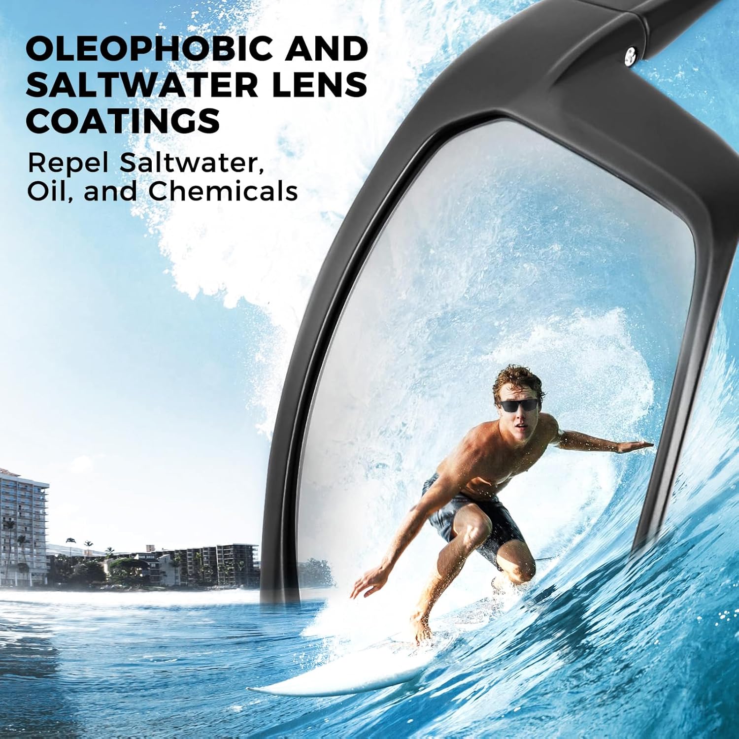 KastKing Huzzah Polarized Sport Sunglasses for Men and Women, Ideal fo