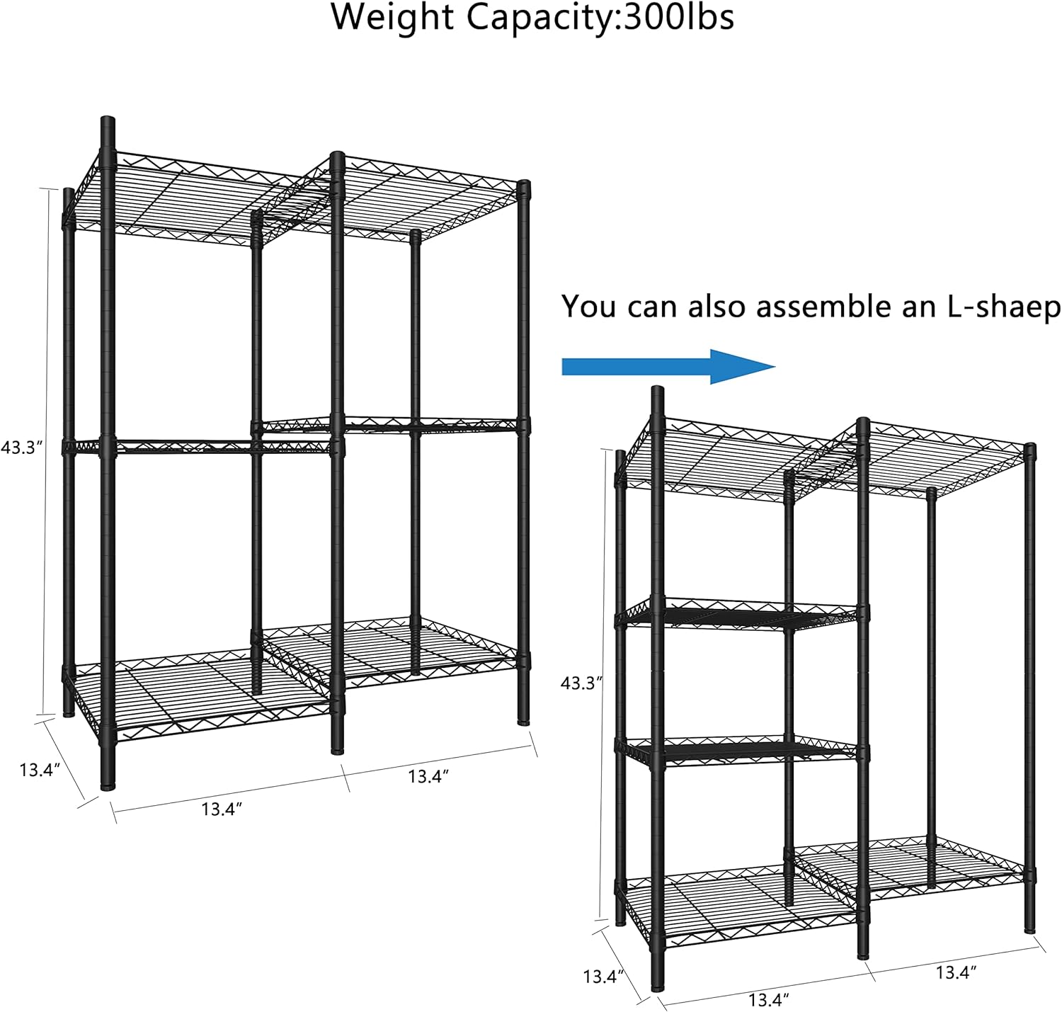 Xiofio 6-Tier Metal Plant Stand for Indoor Outdoor, Multiple Flower Po