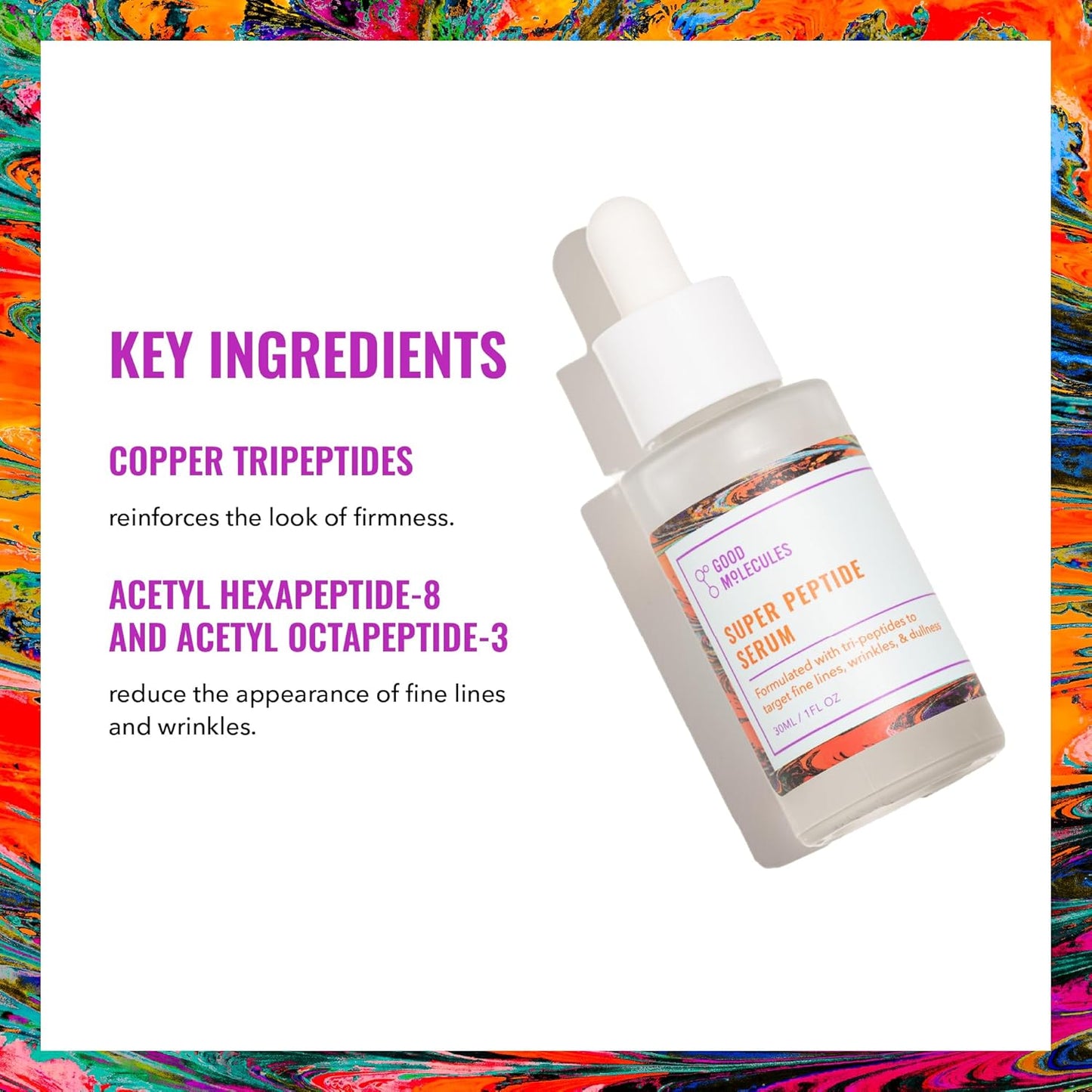 Good Molecules Super Peptide Serum - Anti-aging Facial Serum with Pept