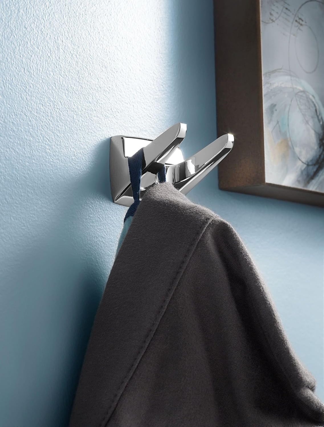 Moen Donnor Collection Chrome 6.25-Inch Diameter Wall Mount Contempora
