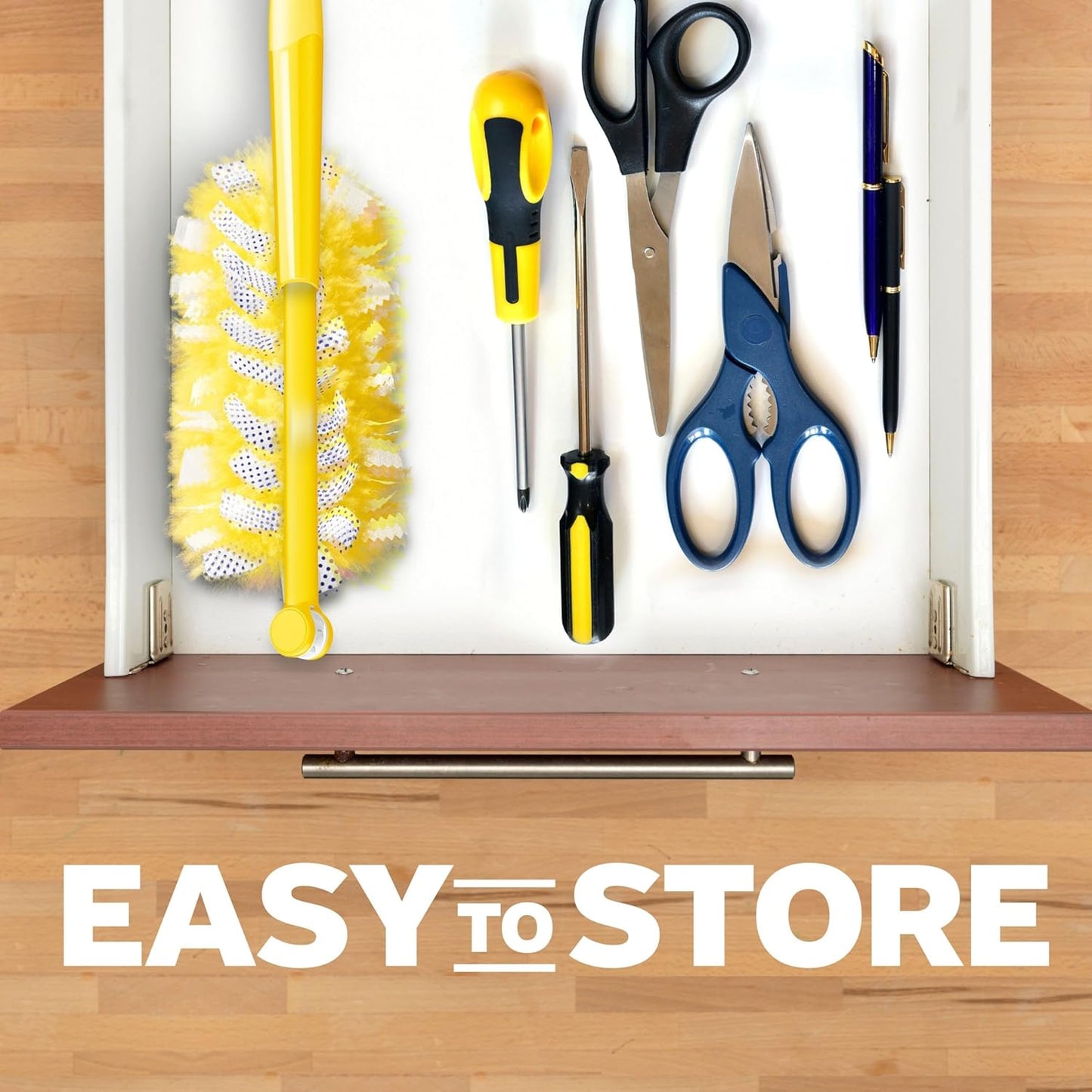 Swiffer Duster Kit with 3 ft Extendable Handle, Heavy Duty Dusting Sta