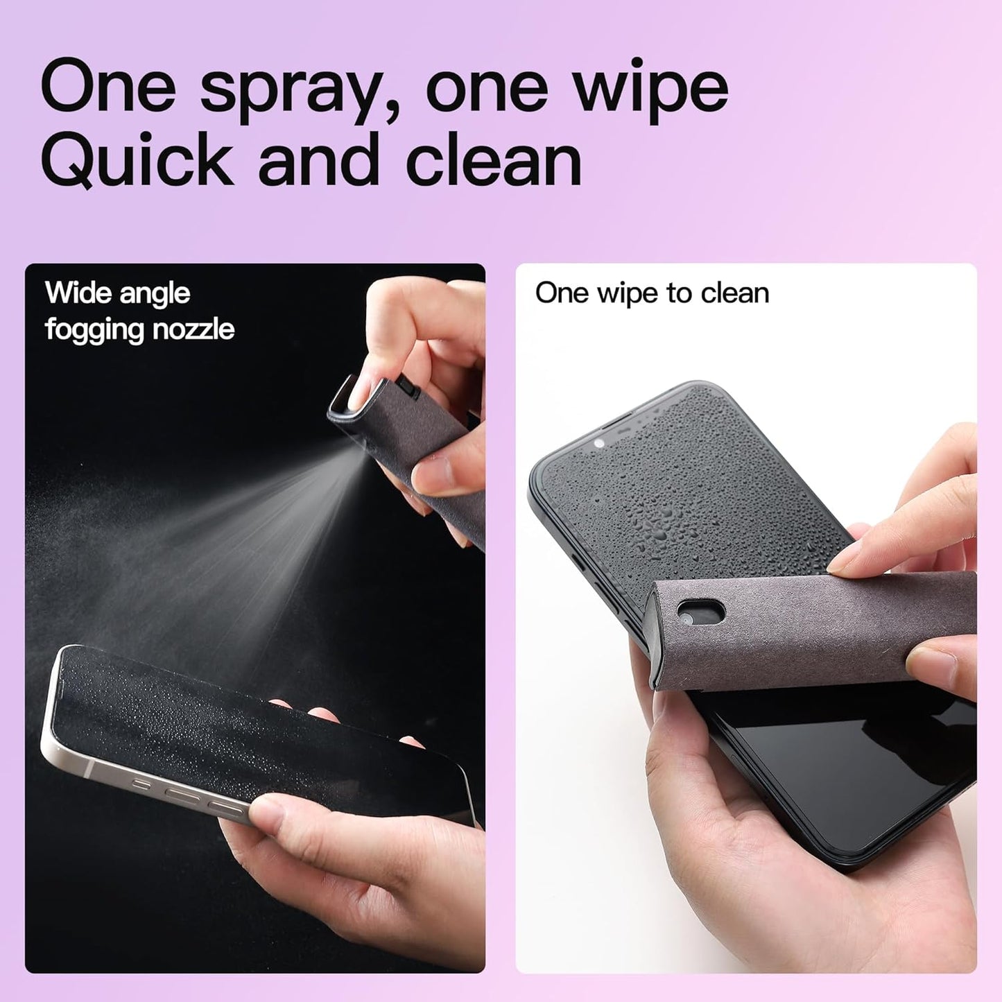 Touchscreen Screen Cleaner Kit 2 Pcs, Phone, Tablet and Car Screen Cle