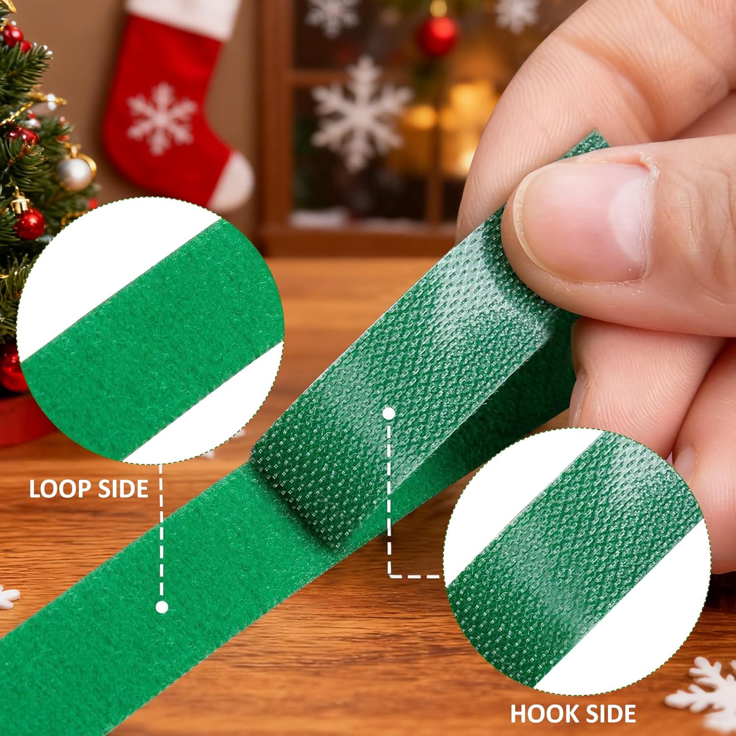 120 Pcs Hook＆Loop Garden Plant Cable Ties 12 Inch Adjustable Nylon Gar