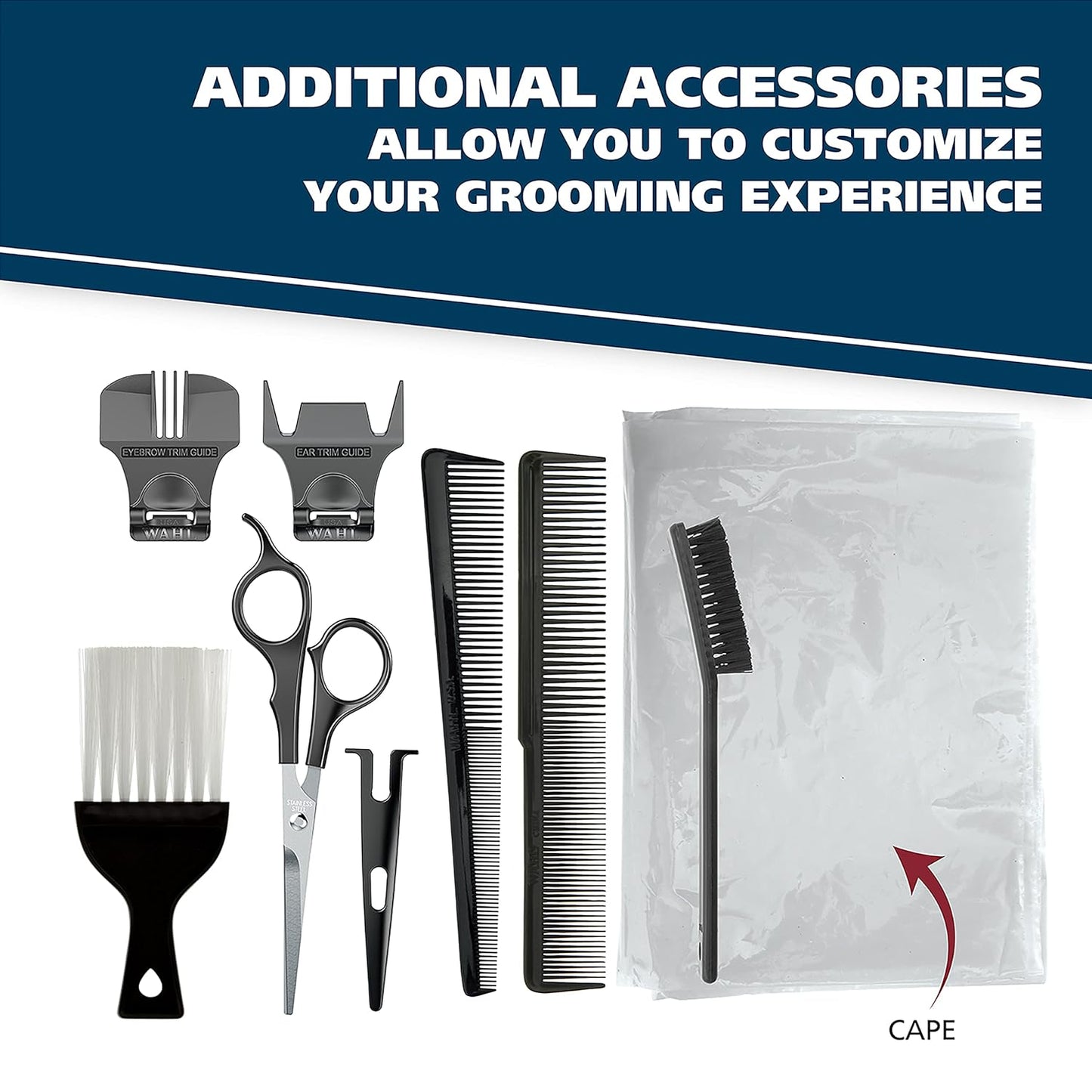 Wahl Clipper USA Color Pro Complete Haircutting Kit with Easy Color Co