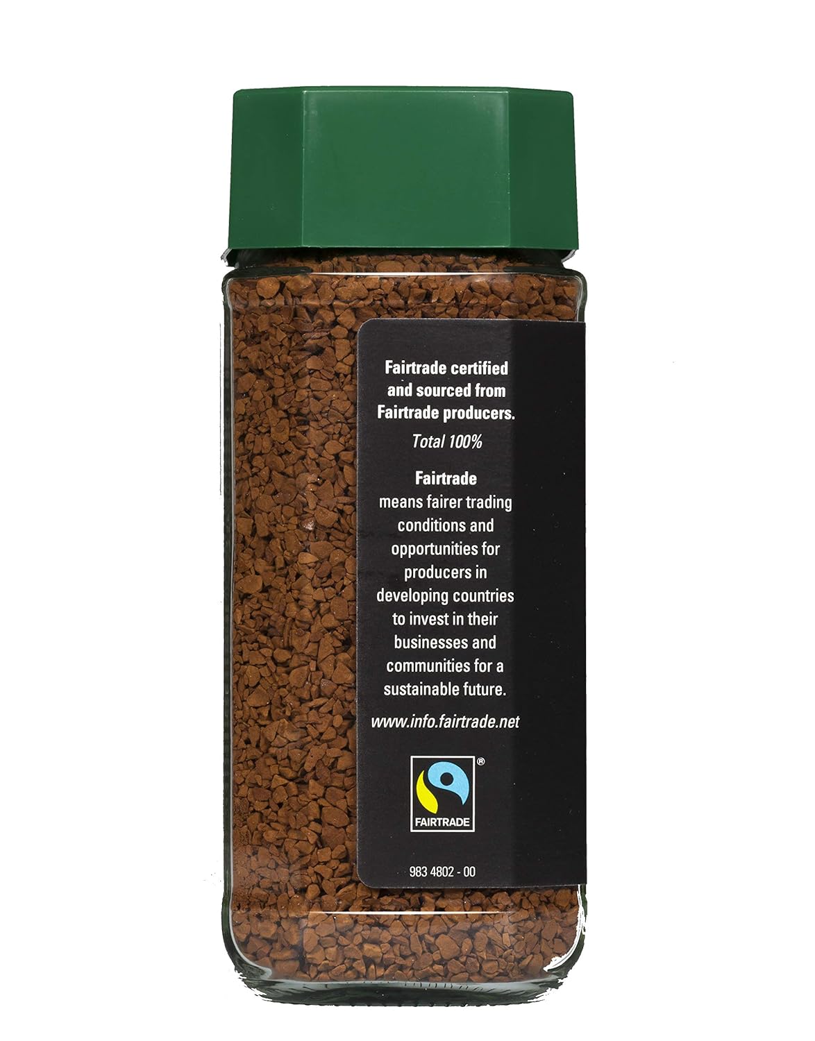 Mount Hagen 3.53oz Organic Freeze Dried Instant Decaf Coffee | Eco-fri