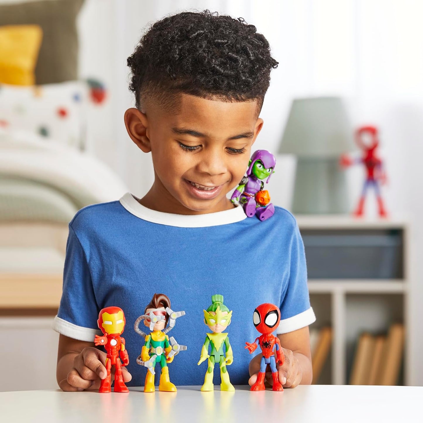 Spidey and his Amazing Friends Hasbro Marvel, Friends & Foes Pack, 5 A