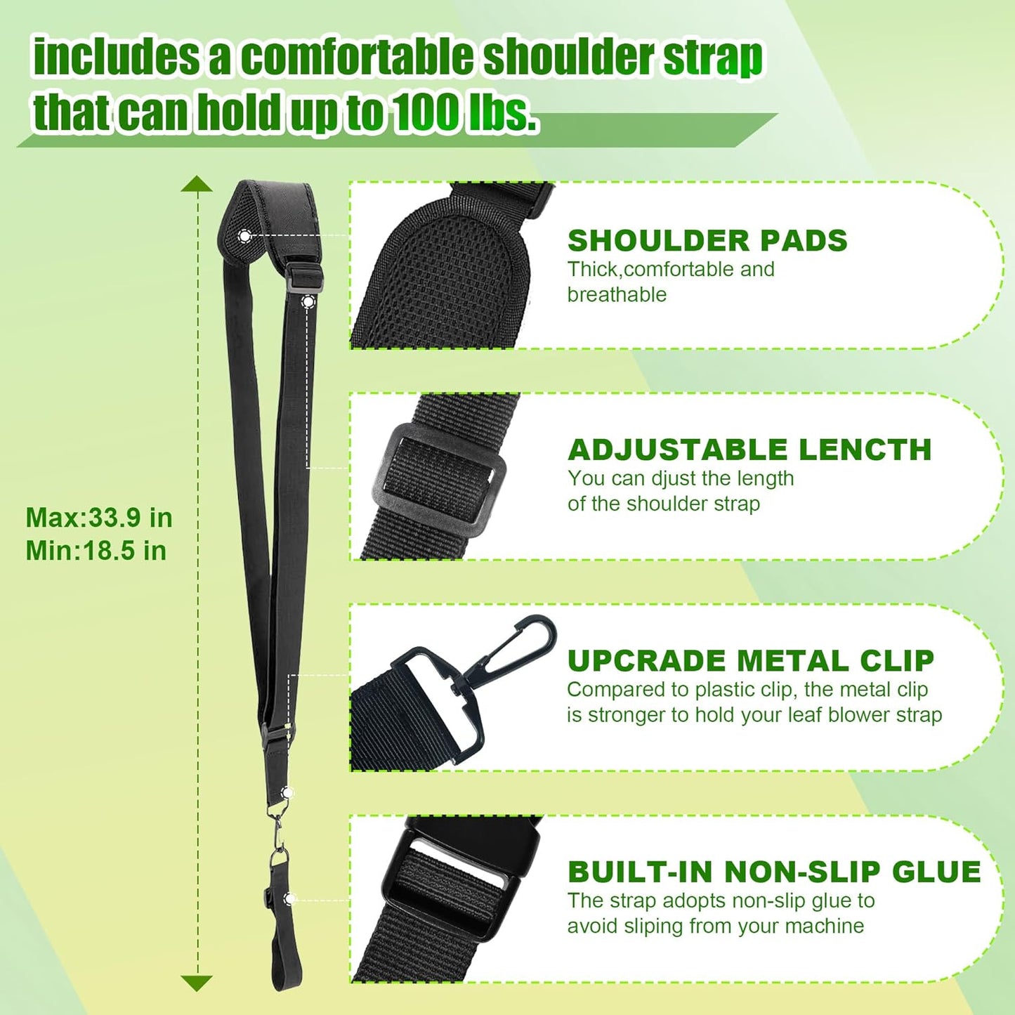 Upgraded Ergonomic Trimmer Grip, String Trimmer Handle, with Trimmer S