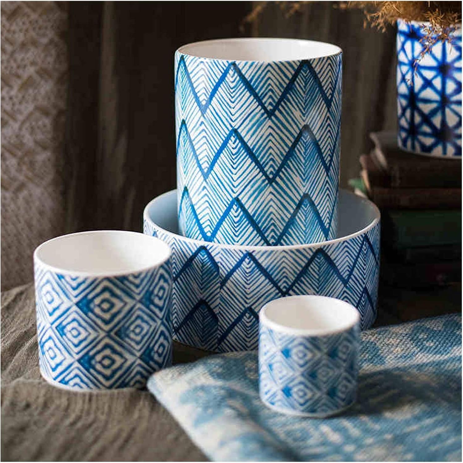 Cute Small Flower Pots Modern Succulents Containers for Home Decor Cer