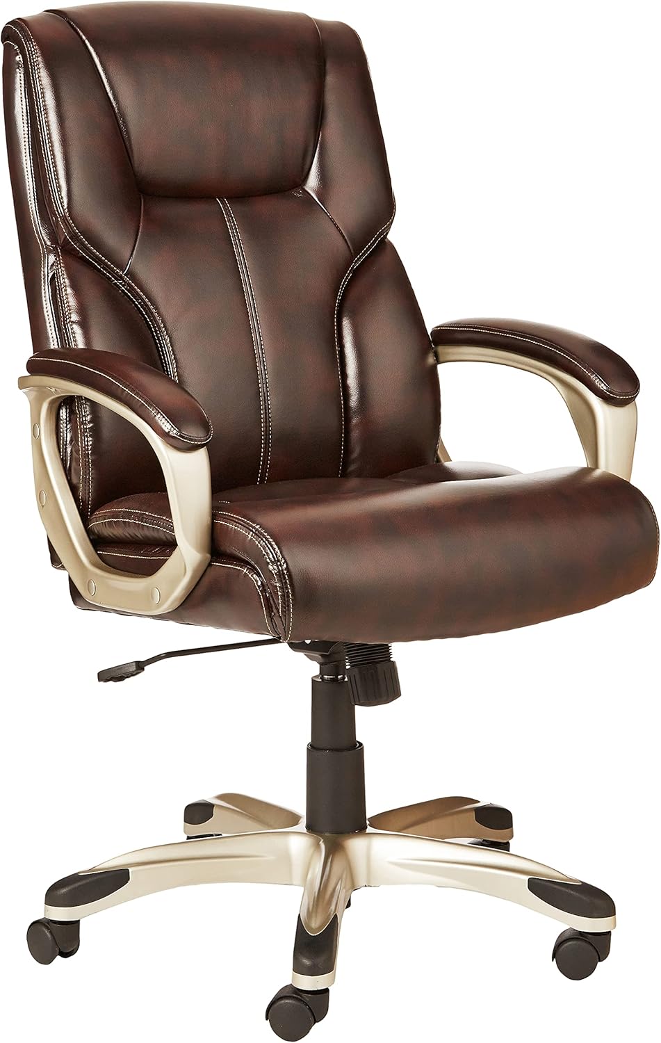 Amazon Basics Executive High Back Office Chair, Adjustable Height, Til