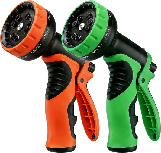 Garden Hose Nozzle with 10 Spray Patterns – High Pressure Water Spraye
