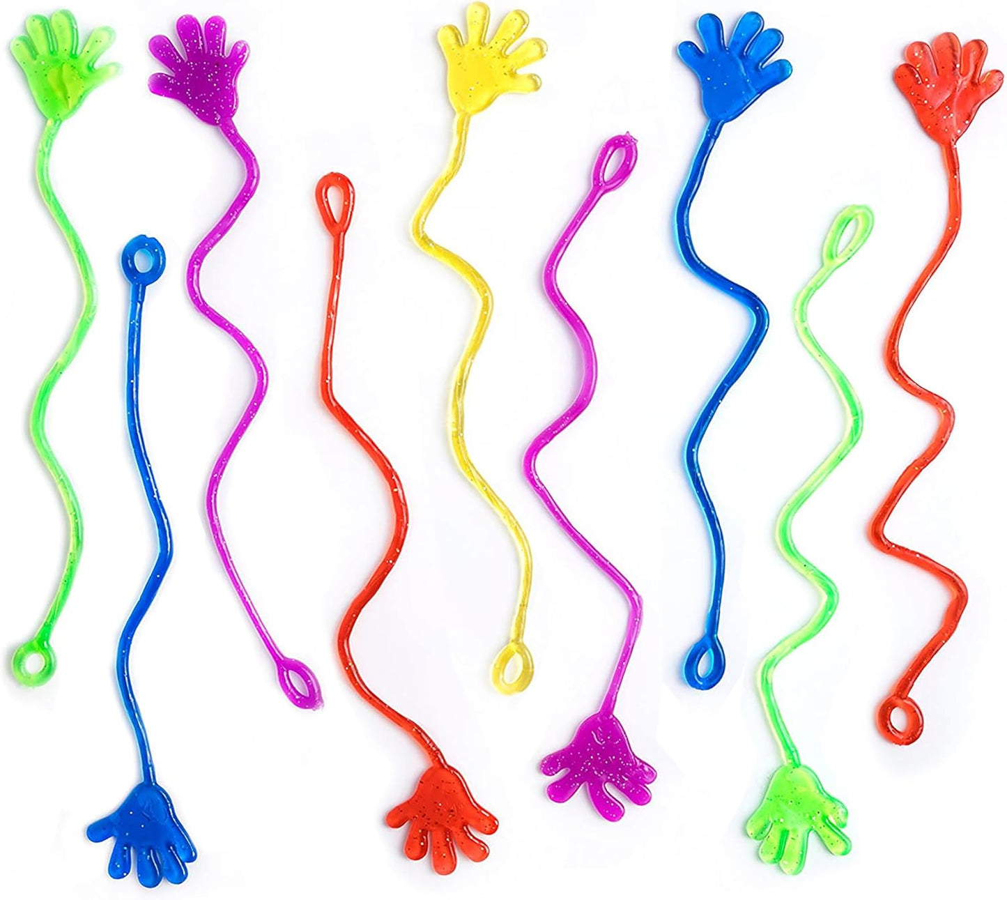 75 Pcs Bulk Sticky Hands for Kids - Slappy Slap Little Small Hands Sti