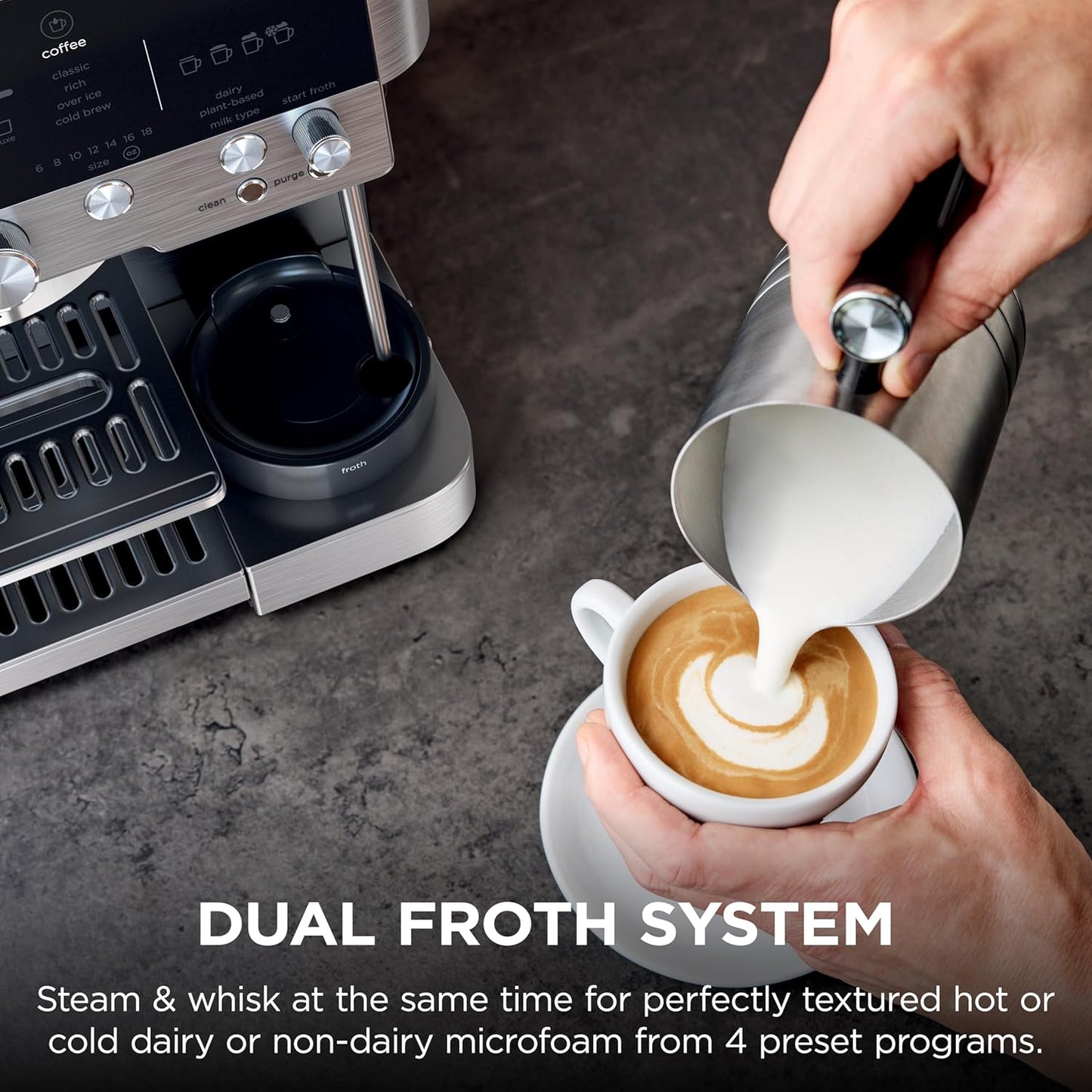 Ninja Luxe Café 3-in-1 Espresso, Drip Coffee and Cold Brew Machine | I