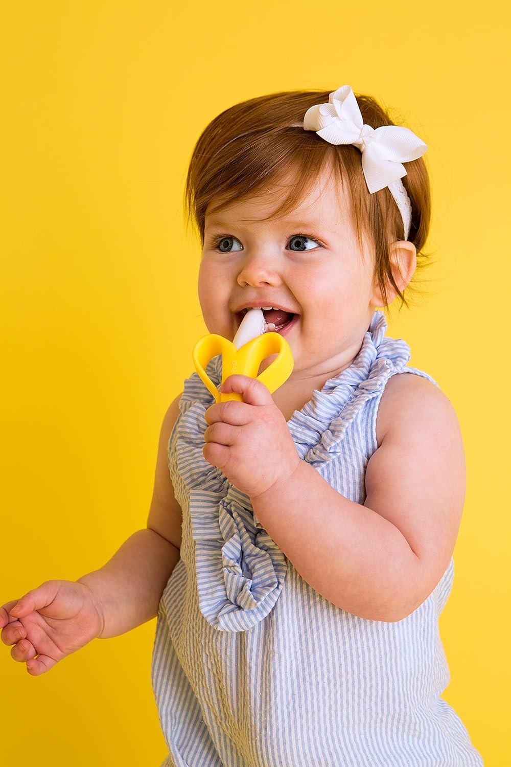 Baby Banana The Original, Banana Brush, Made in USA, Toddler Toothbrus