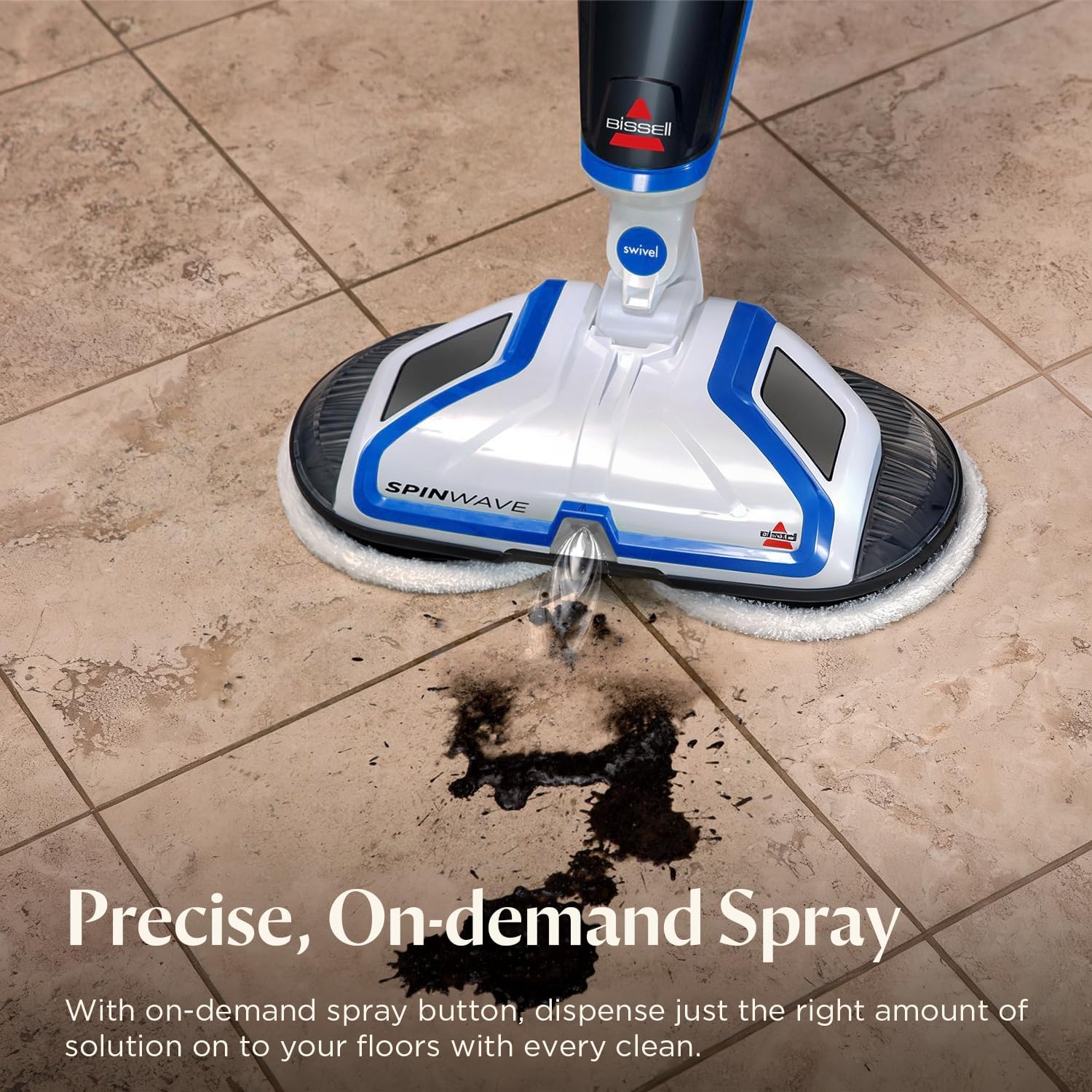 Bissell® SpinWave Hard Floor Expert Corded Spin Mop Cleaner with Washa