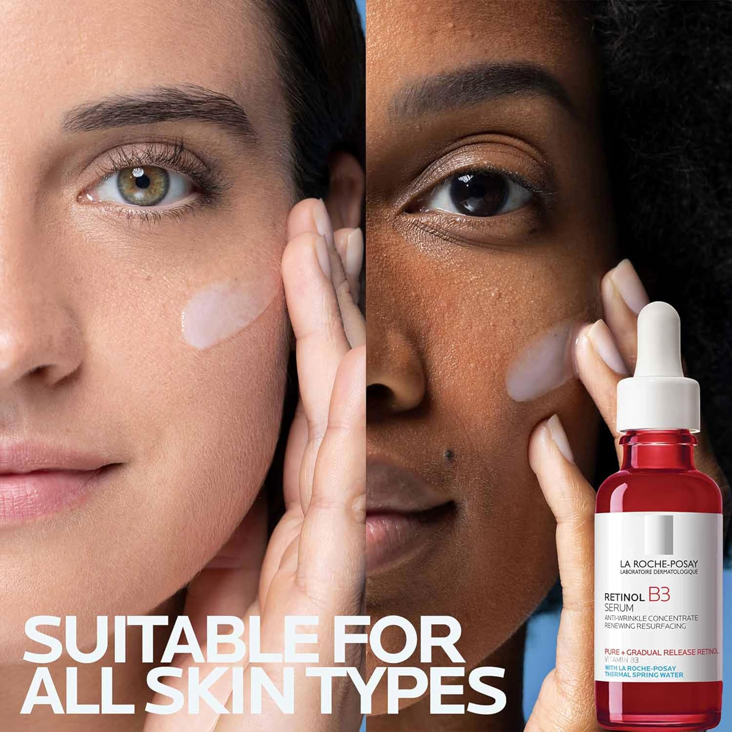 La Roche-Posay Pure Retinol Face Serum with Vitamin B3, Anti Aging Fac