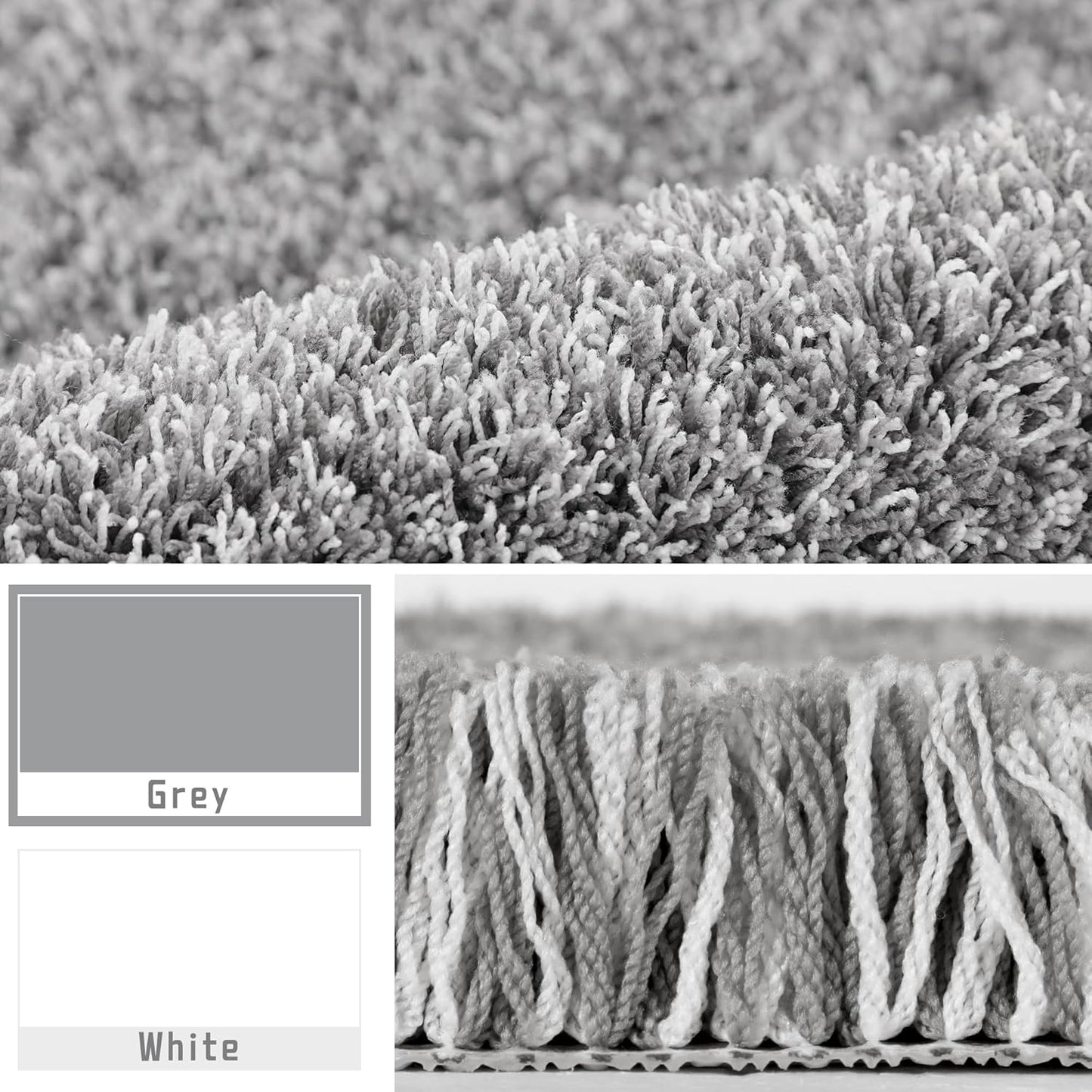 Yimobra Bathroom Rugs Non Slip Washable, Ultra Soft and Water Absorben